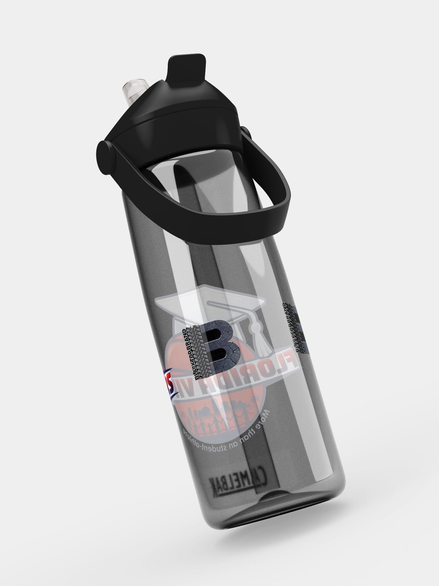 Blacktop Brand Florida Vipers Flip Straw Water Bottle product image (20)