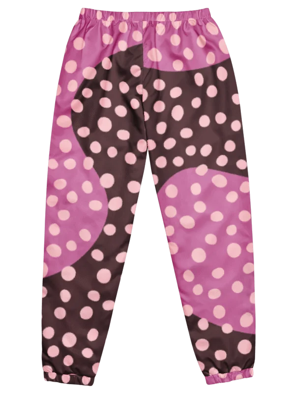 Pink Polka Wave Track Pants product image (2)