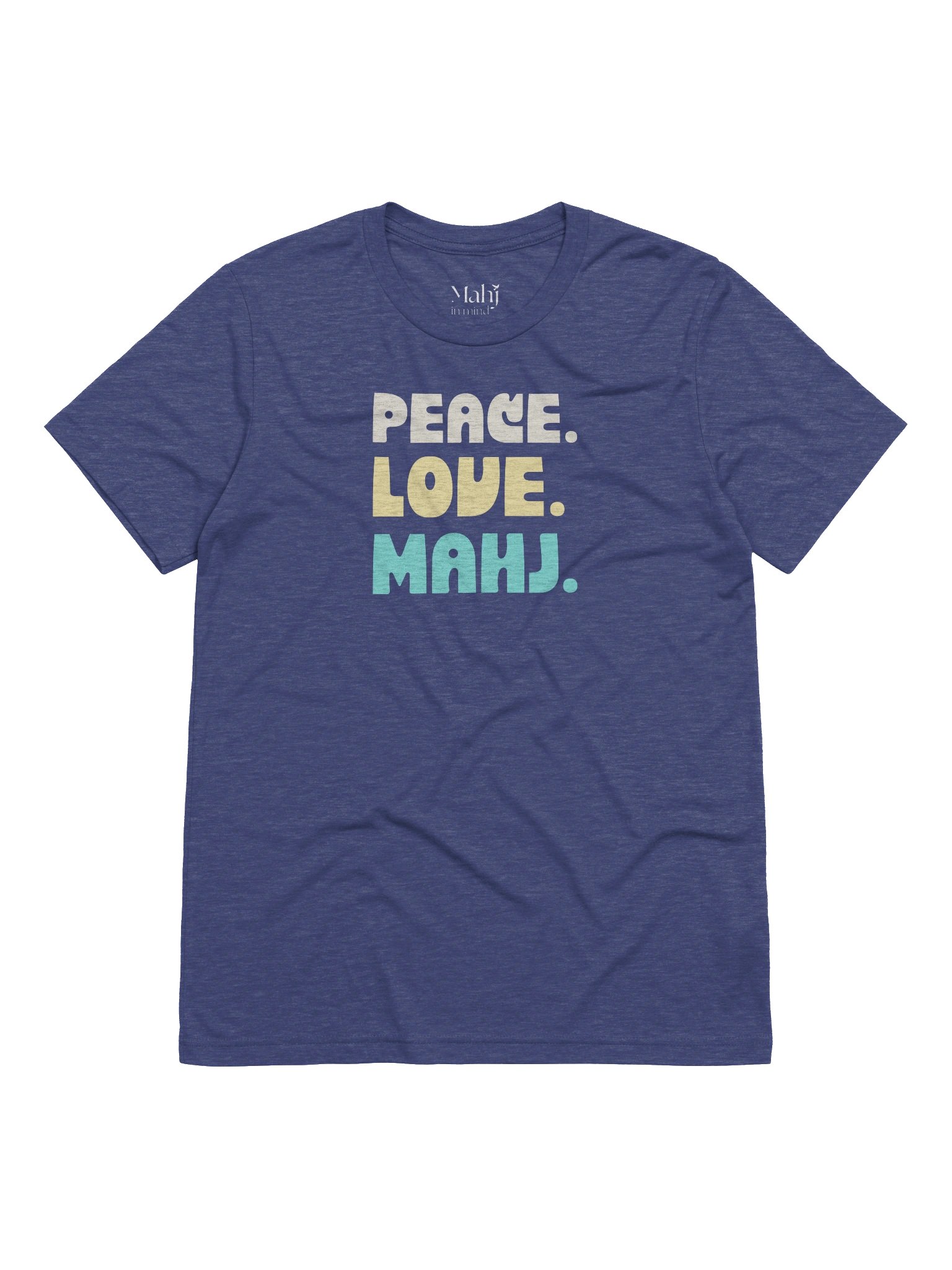 Peace Love Mahj Triblend Tee product image (1)