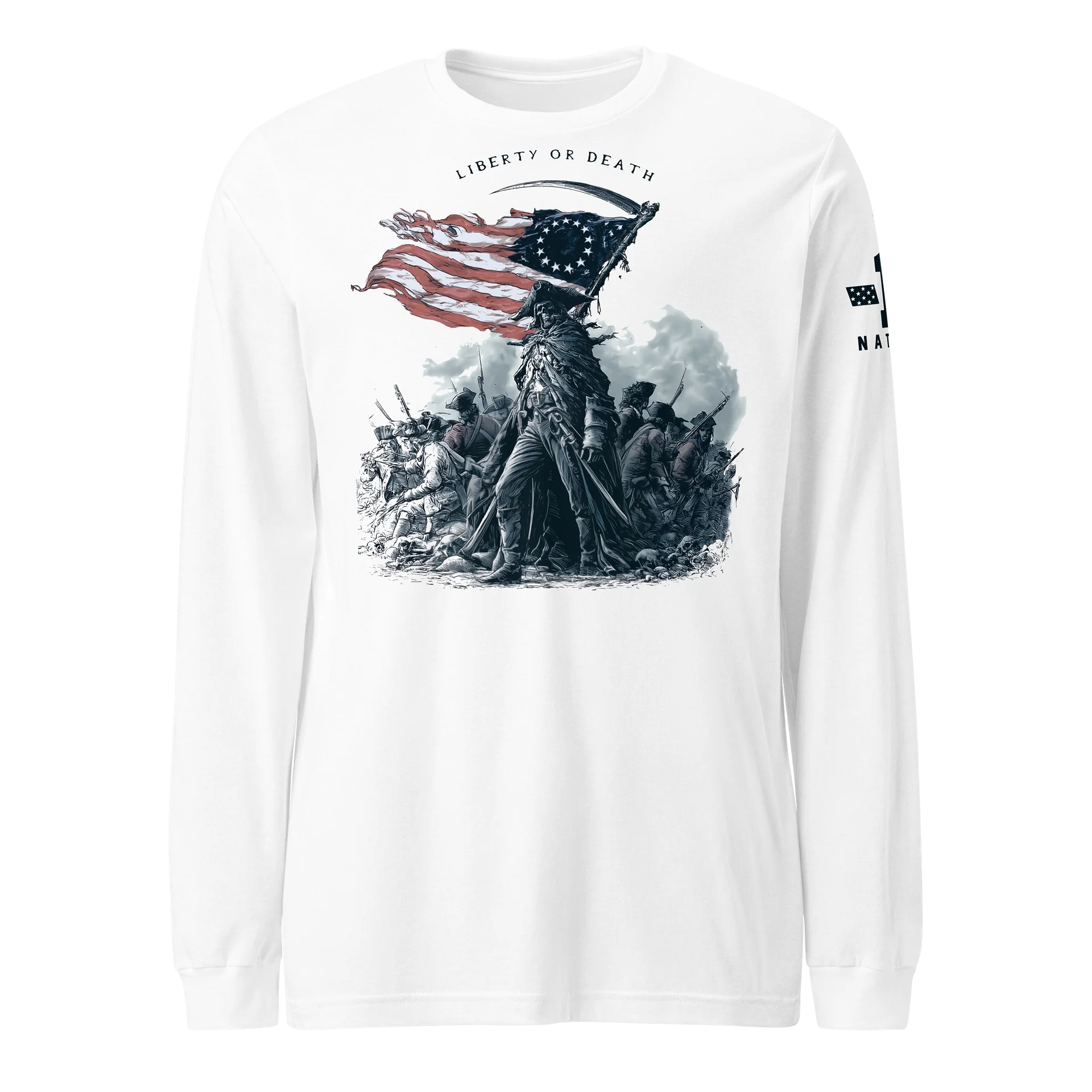 Liberty or Death: Reaper Long Sleeve product image (1)