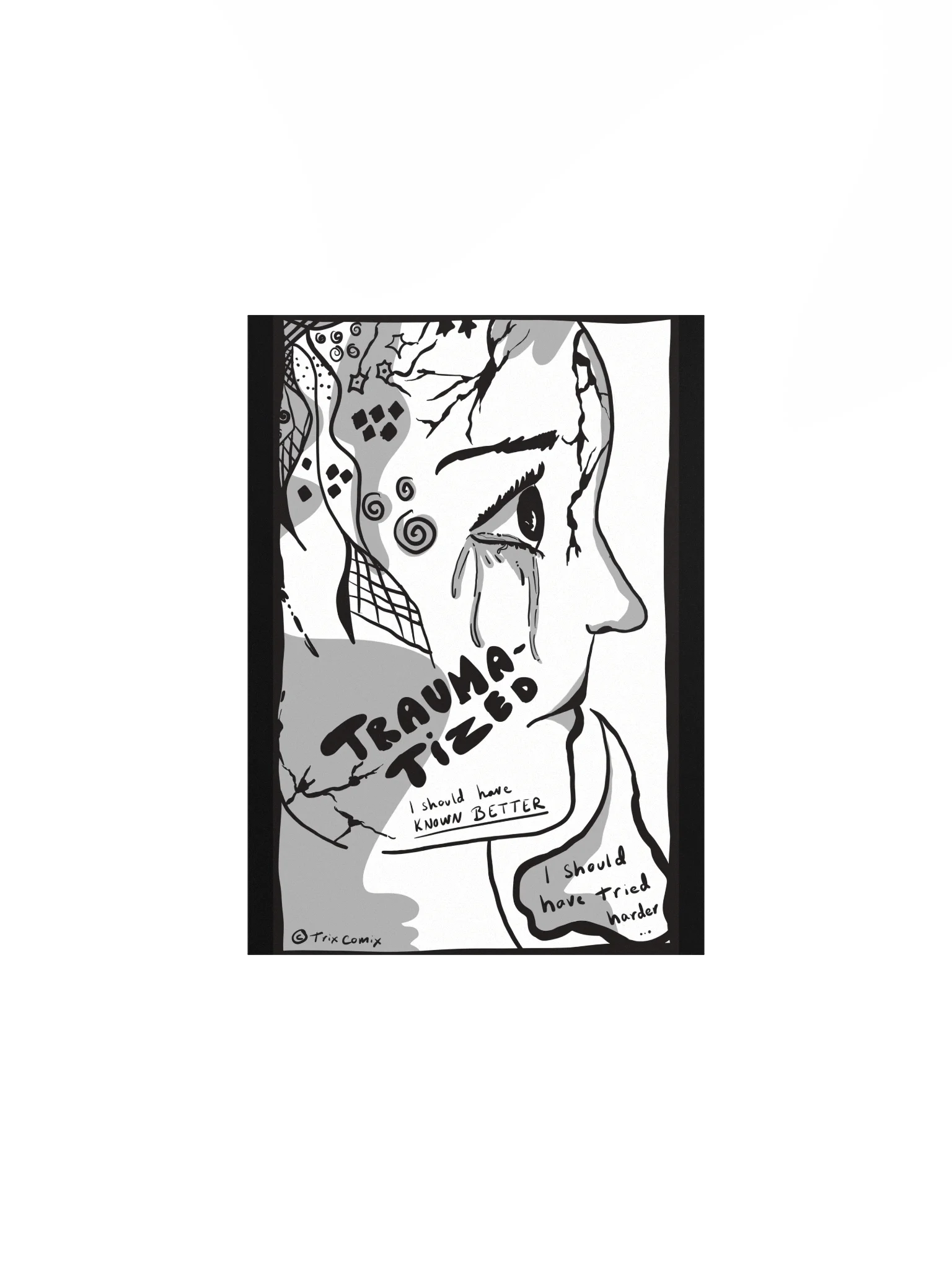 Traumatized - art poster product image (1)