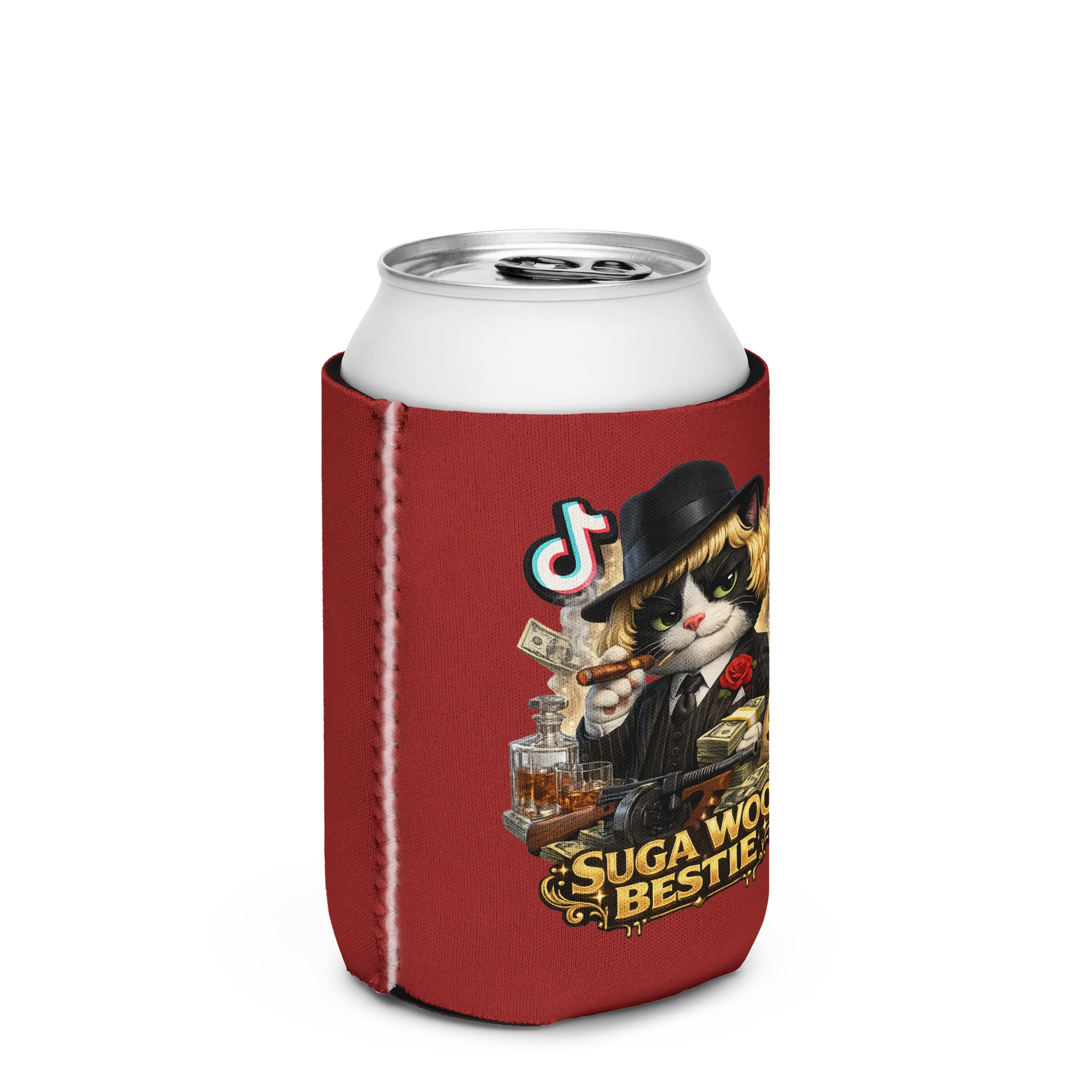 ''Suga Woo Bestie Mafia'' Coozie Can Cooler product image (4)