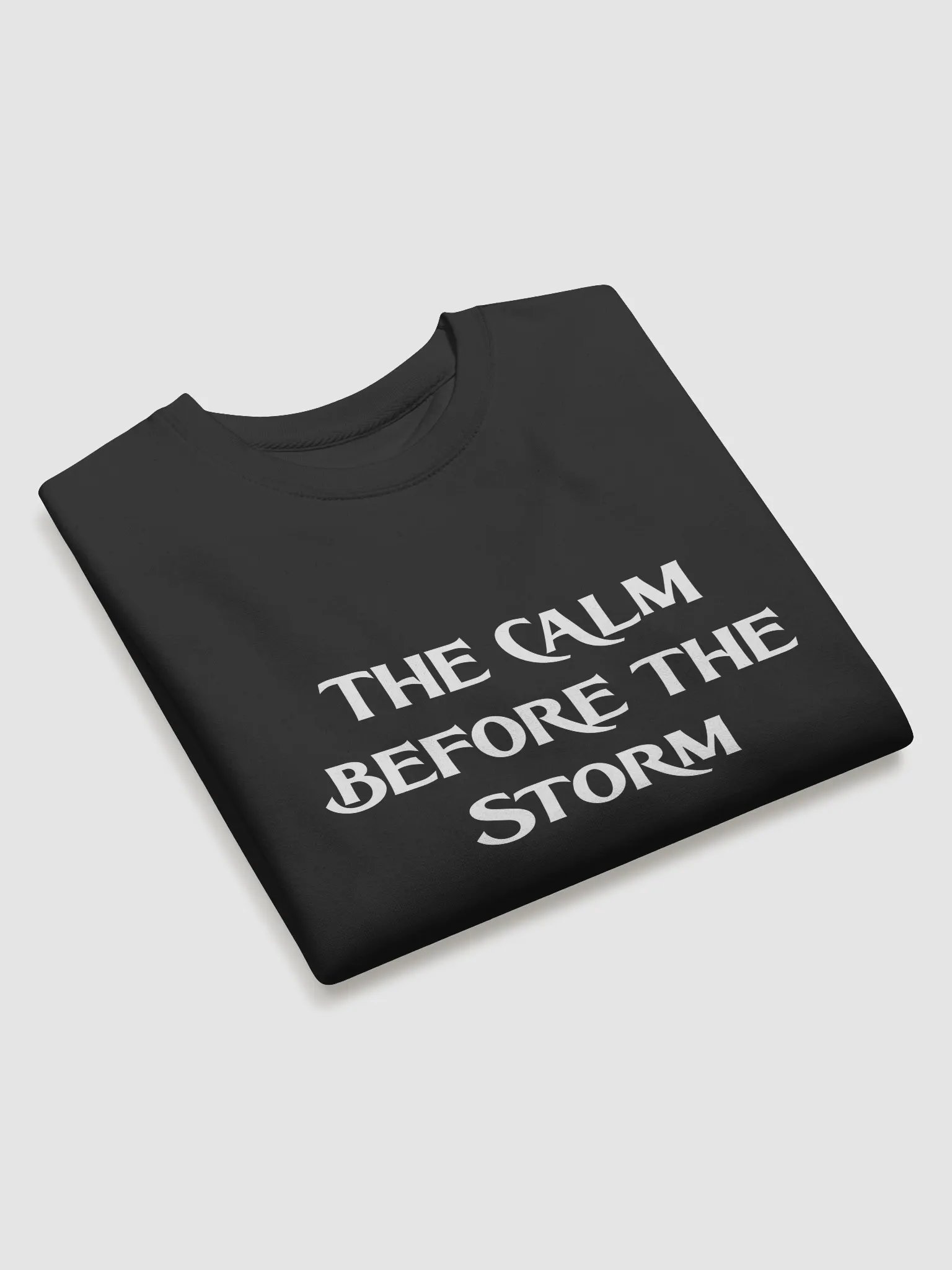 THE CALM BEFORE THE STORM(WHITE PRINT) product image (3)