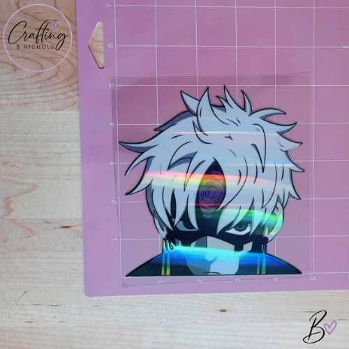 Evil Eye Decal | Holographic UV DTF product image (3)