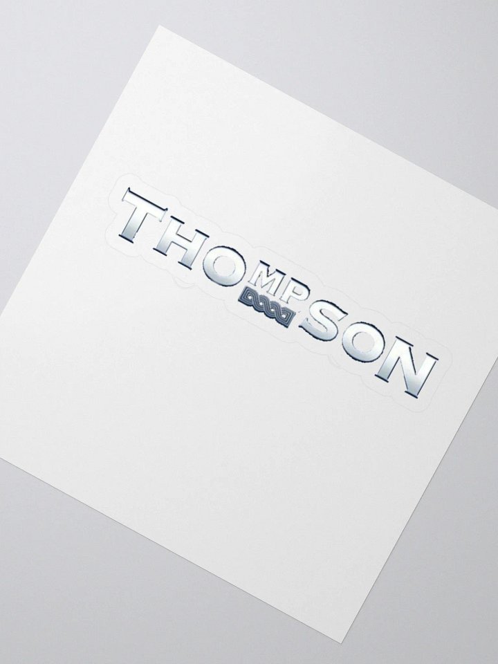 Thompson Kiss Cut Stickers product image (2)
