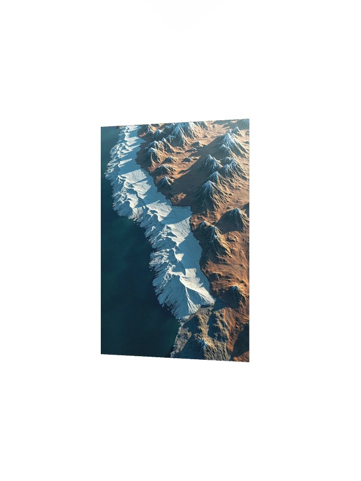 Patagonia & Tierra del Fuego: 3D Shaded Relief Map (The End of the World) product image (2)