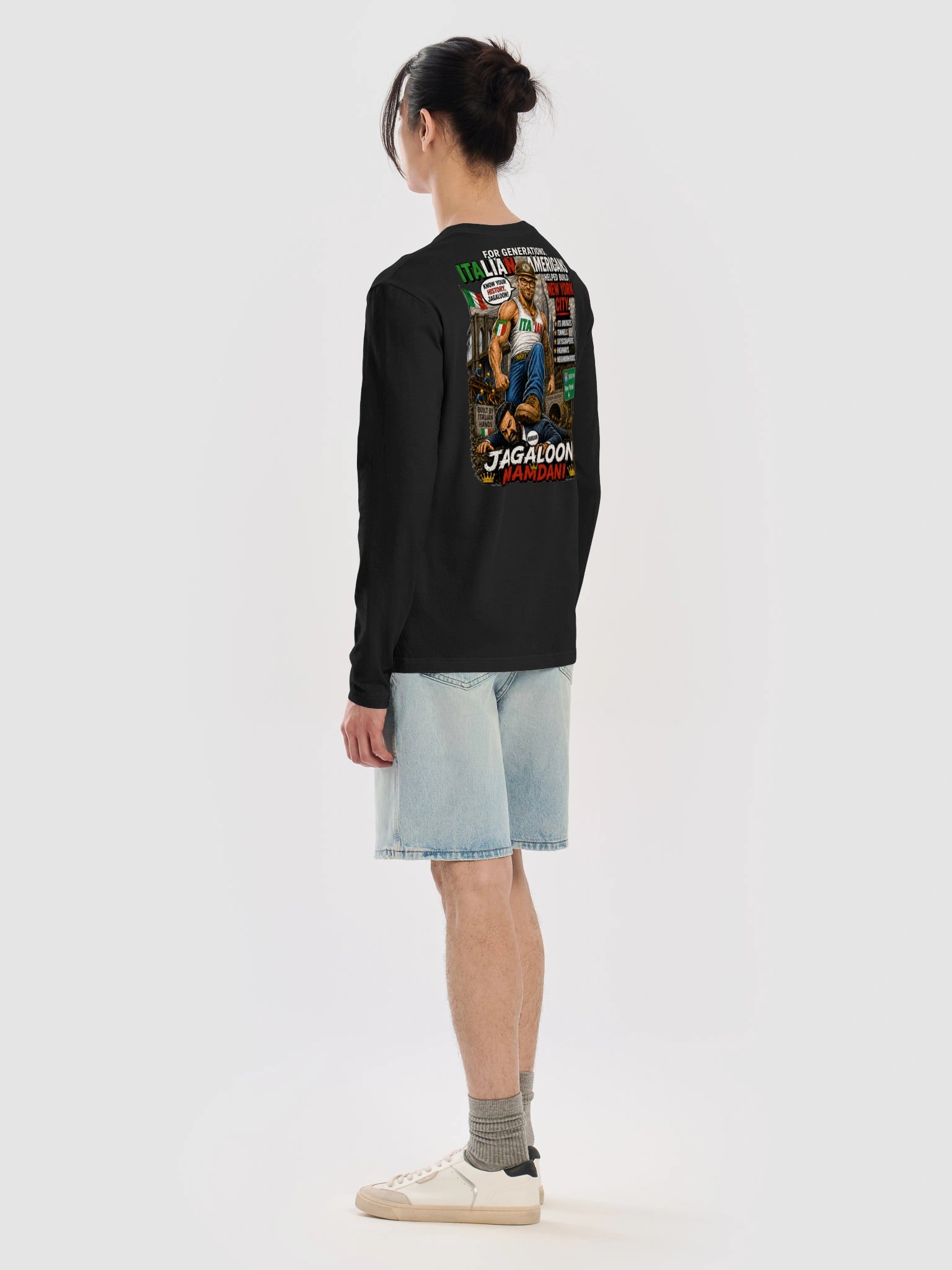 Italian Hands Built New York Premium Long Sleeve product image (22)