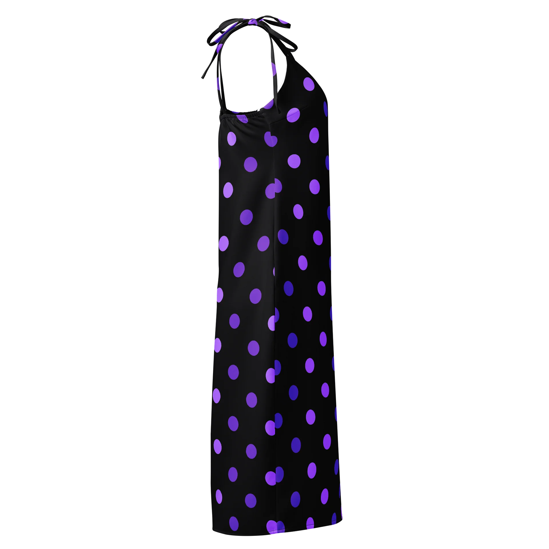 Lavender Dot All-Over Print Slip Dress product image (4)