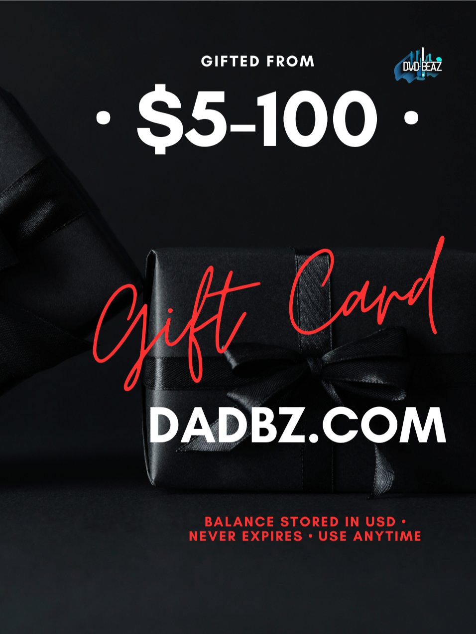 Gift Cards – Easy, Fast & Secure 5 - 100 product image (1)
