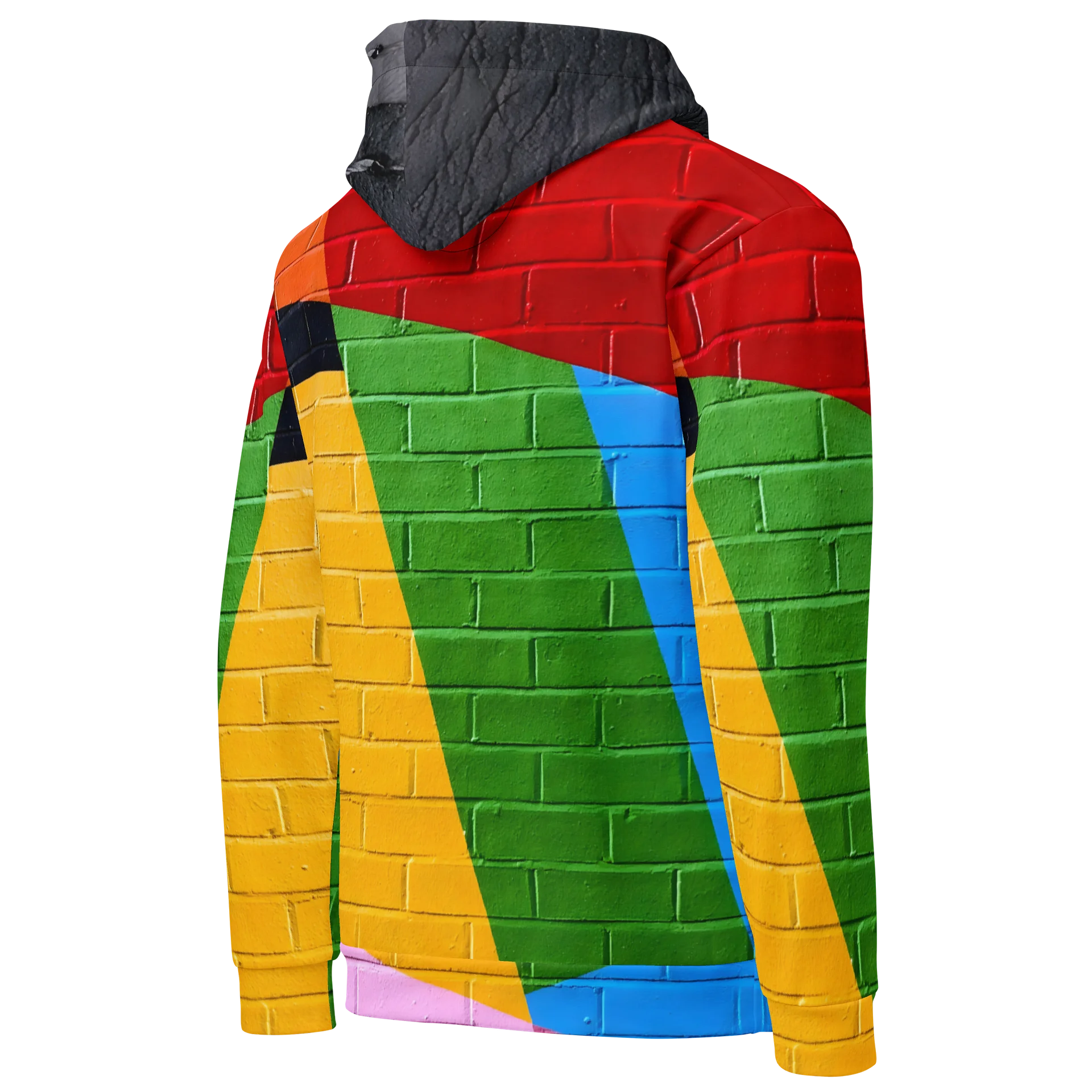 "Mix-and-Match" All-Over Print Cotton Hoodie product image (4)