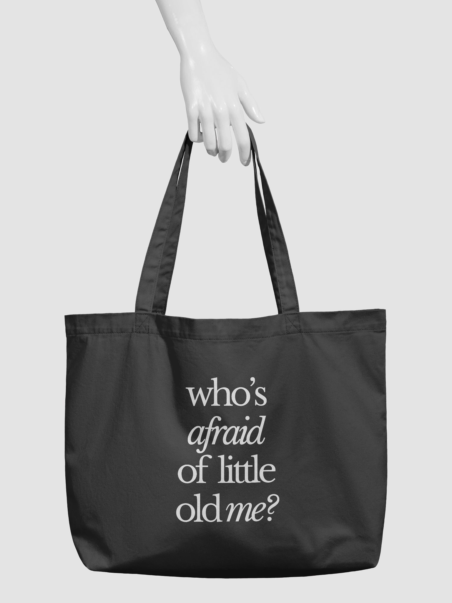 Who's Afraid Of Little Old Me Book Tote product image (3)
