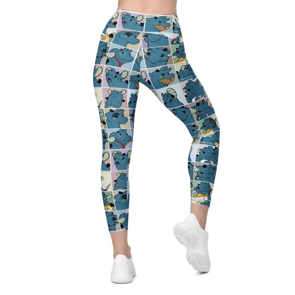 All Over Skyhuahua Leggings product image (3)