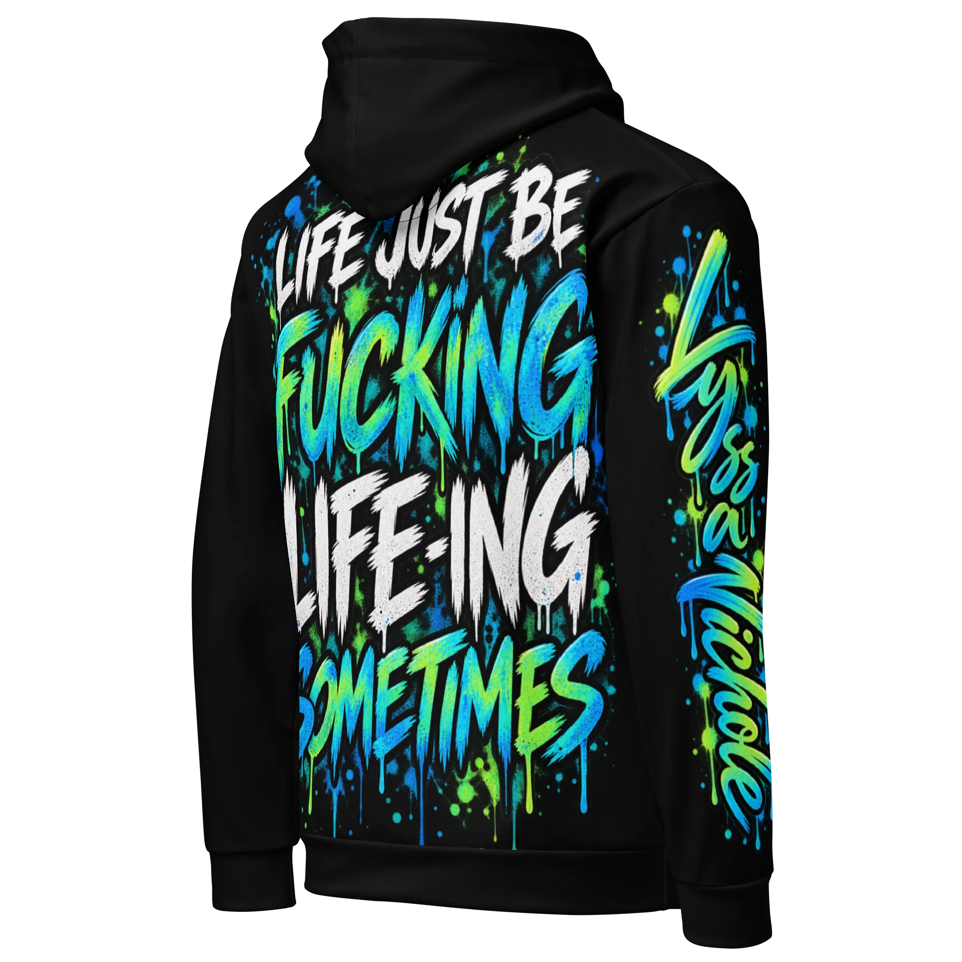 Life Just Be Fucking Life-ing Sometimes | Chaos Crew Hoodie product image (5)
