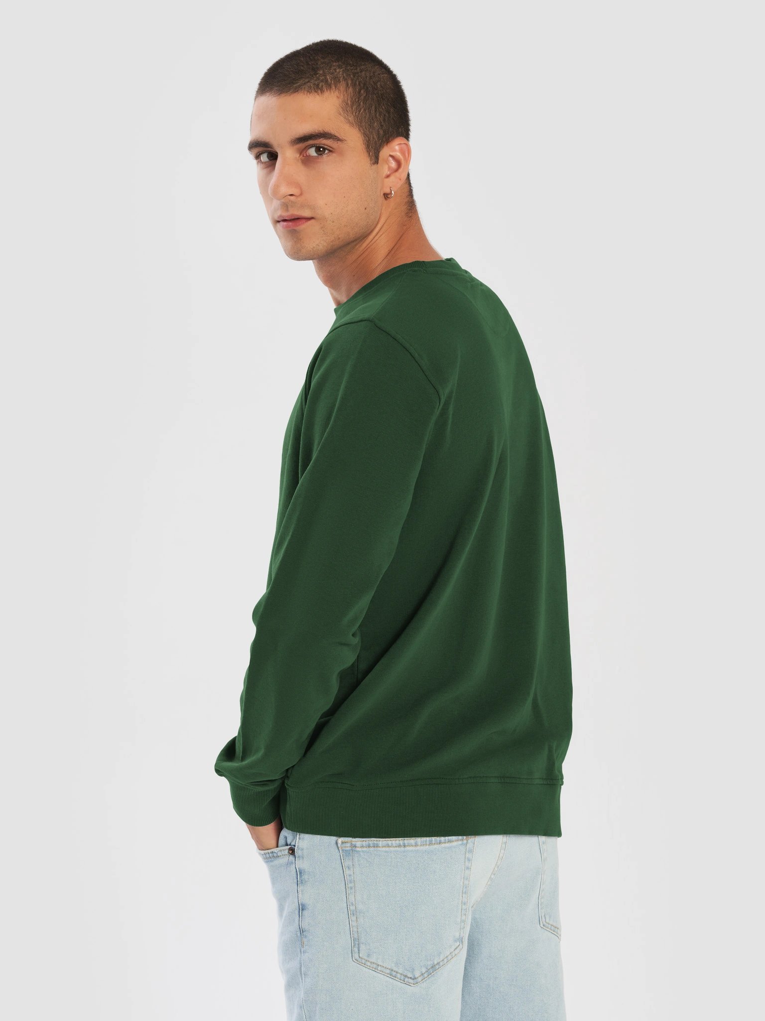 Unisex Green & Yellow Top Will ™ Sweater product image (6)