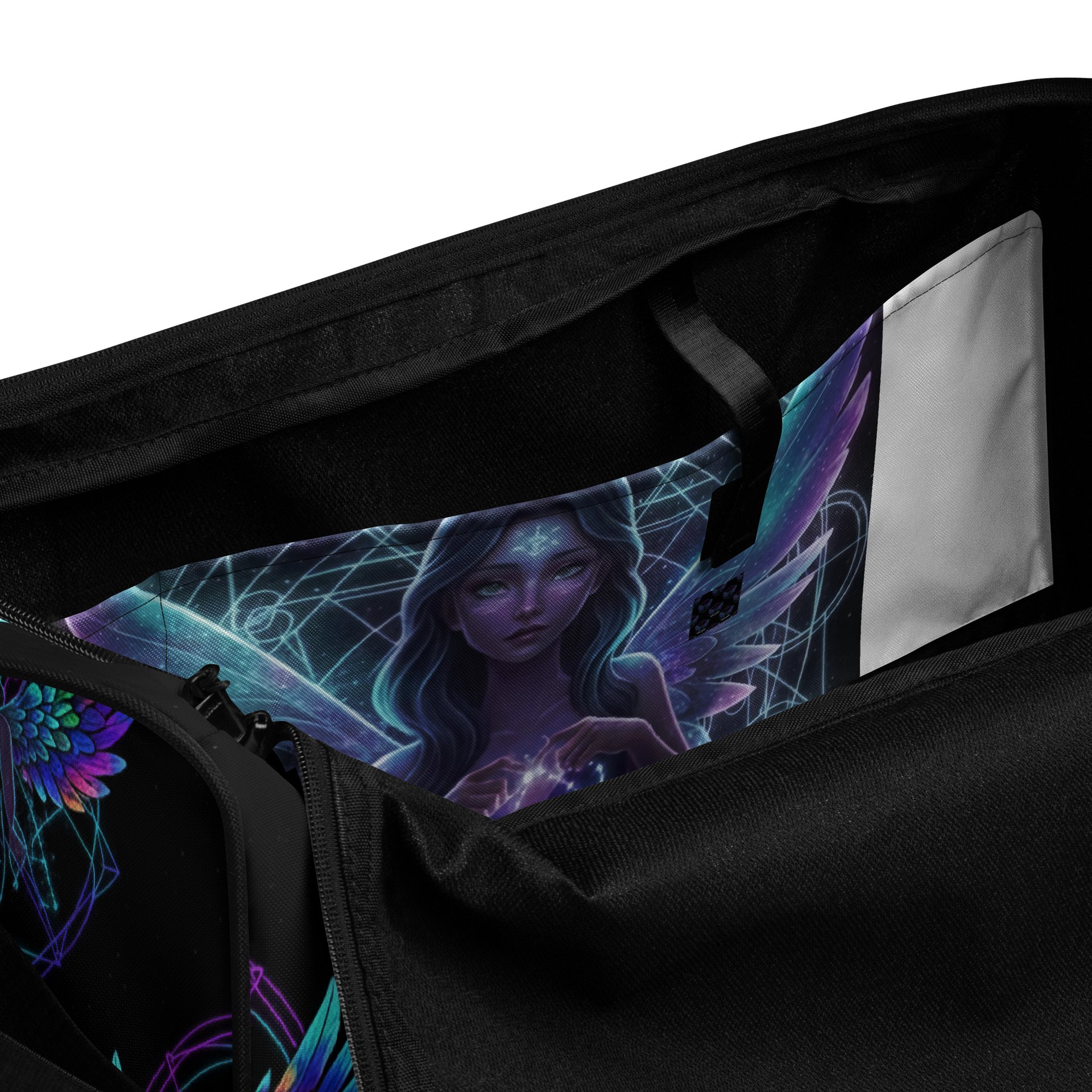Nebula Weaver All-Over Print Duffle Bag product image (6)