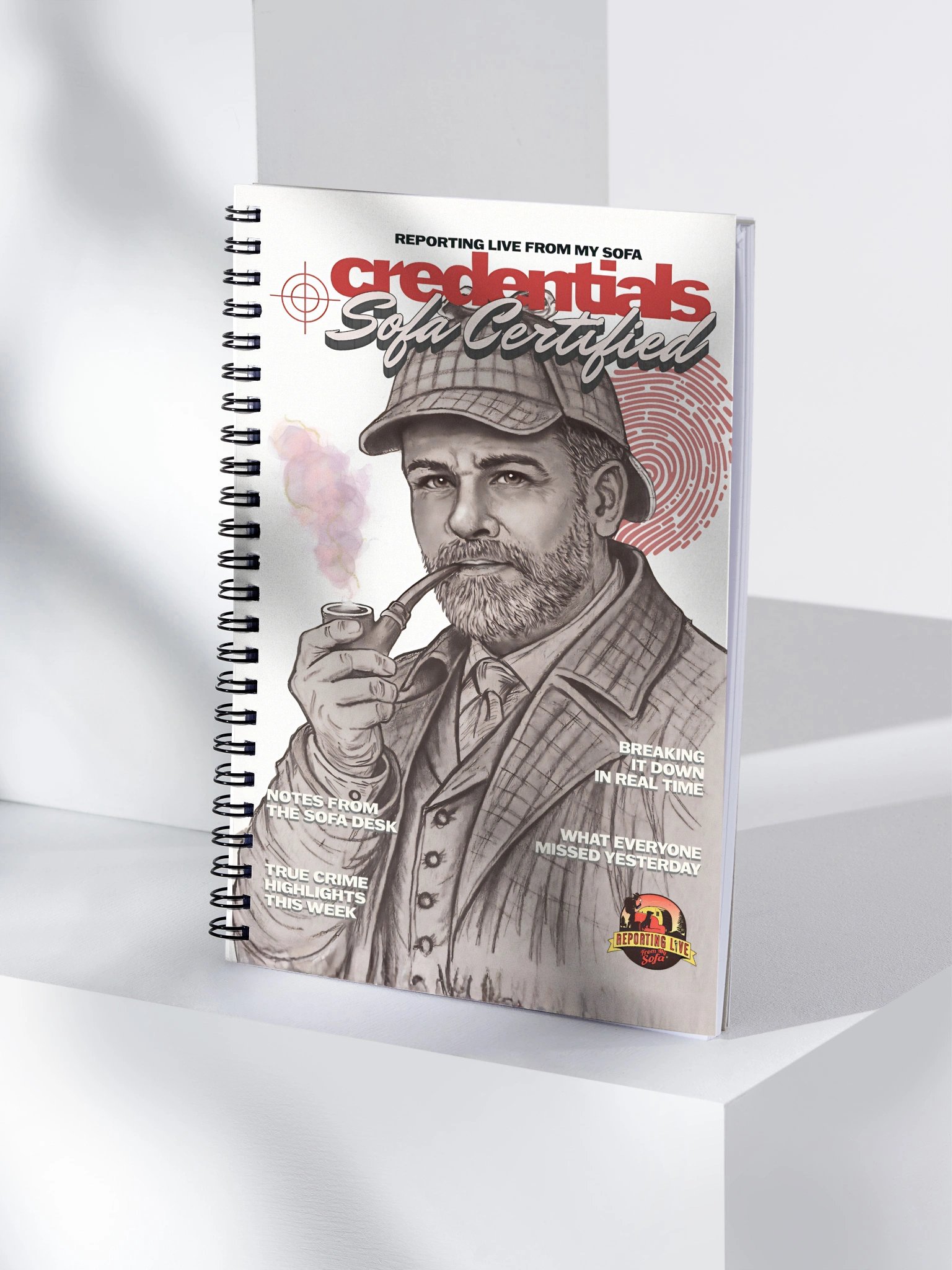 Sofa Certified Detective Notebook product image (4)