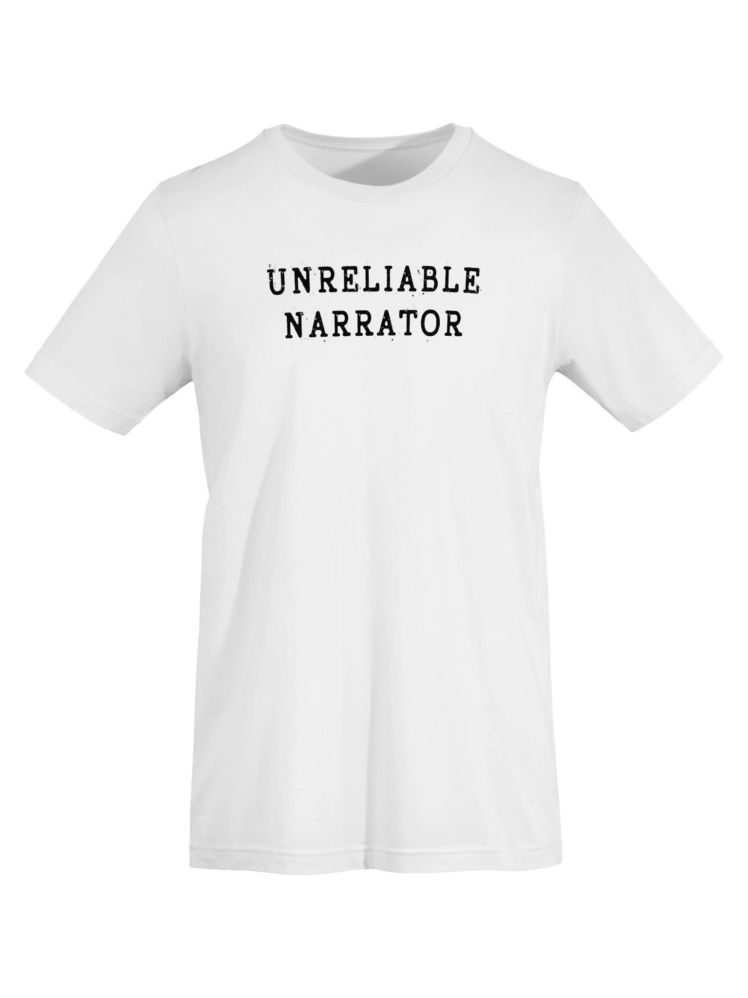 Unreliable Narrator White T-Shirt product image (5)