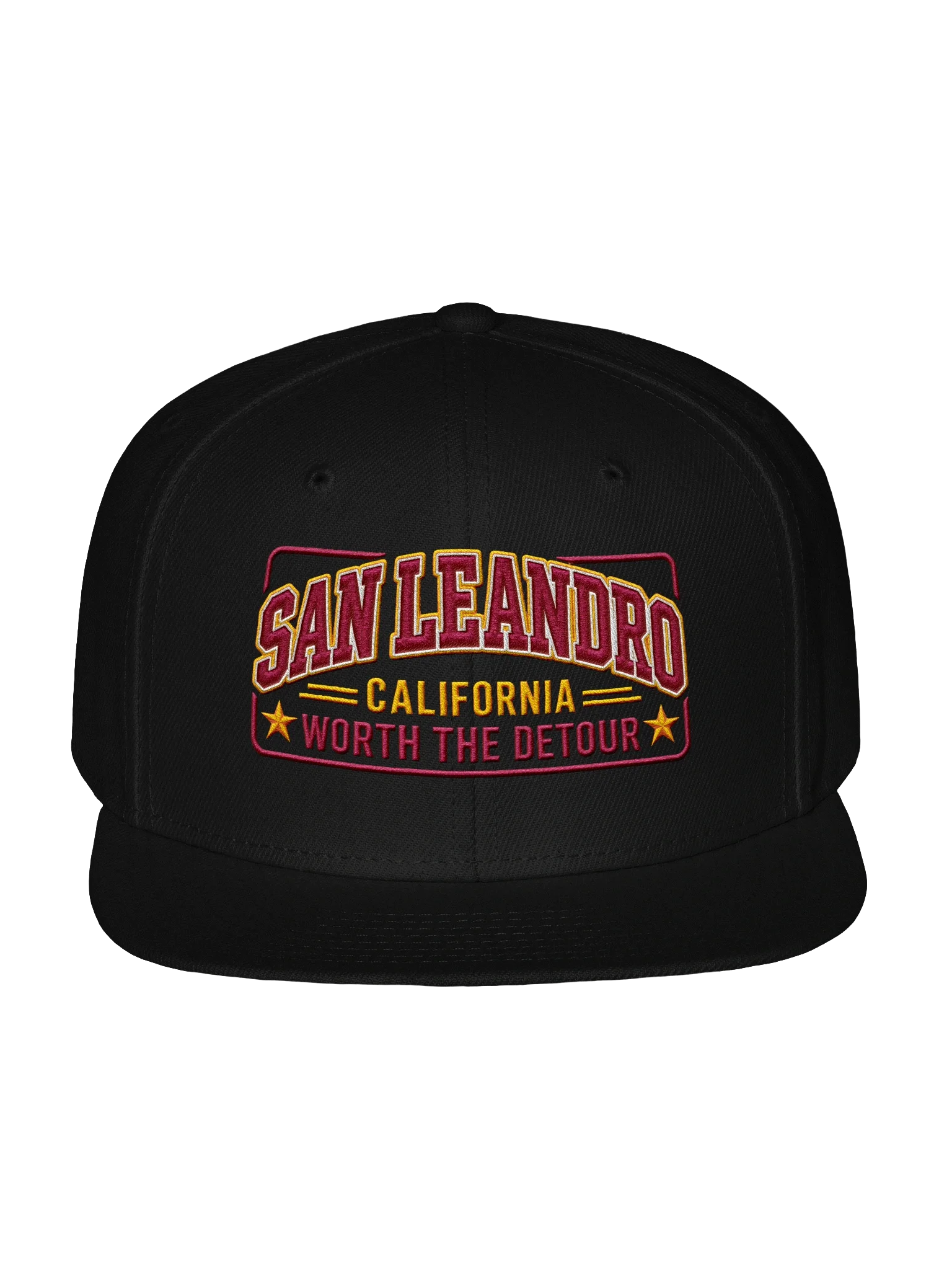 San Leandro, California — Worth the Detour Snapback Cap