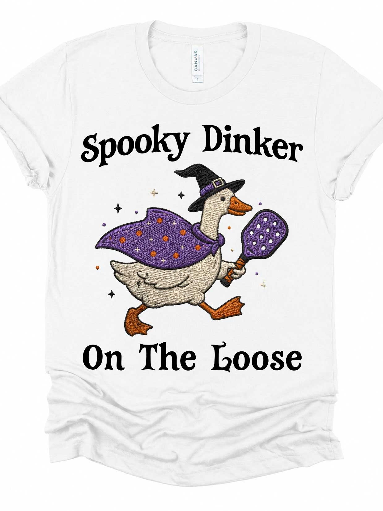 Spooky Dinker On The Loose Pickleball Shirt – Halloween Pickleball Tee product image (101)