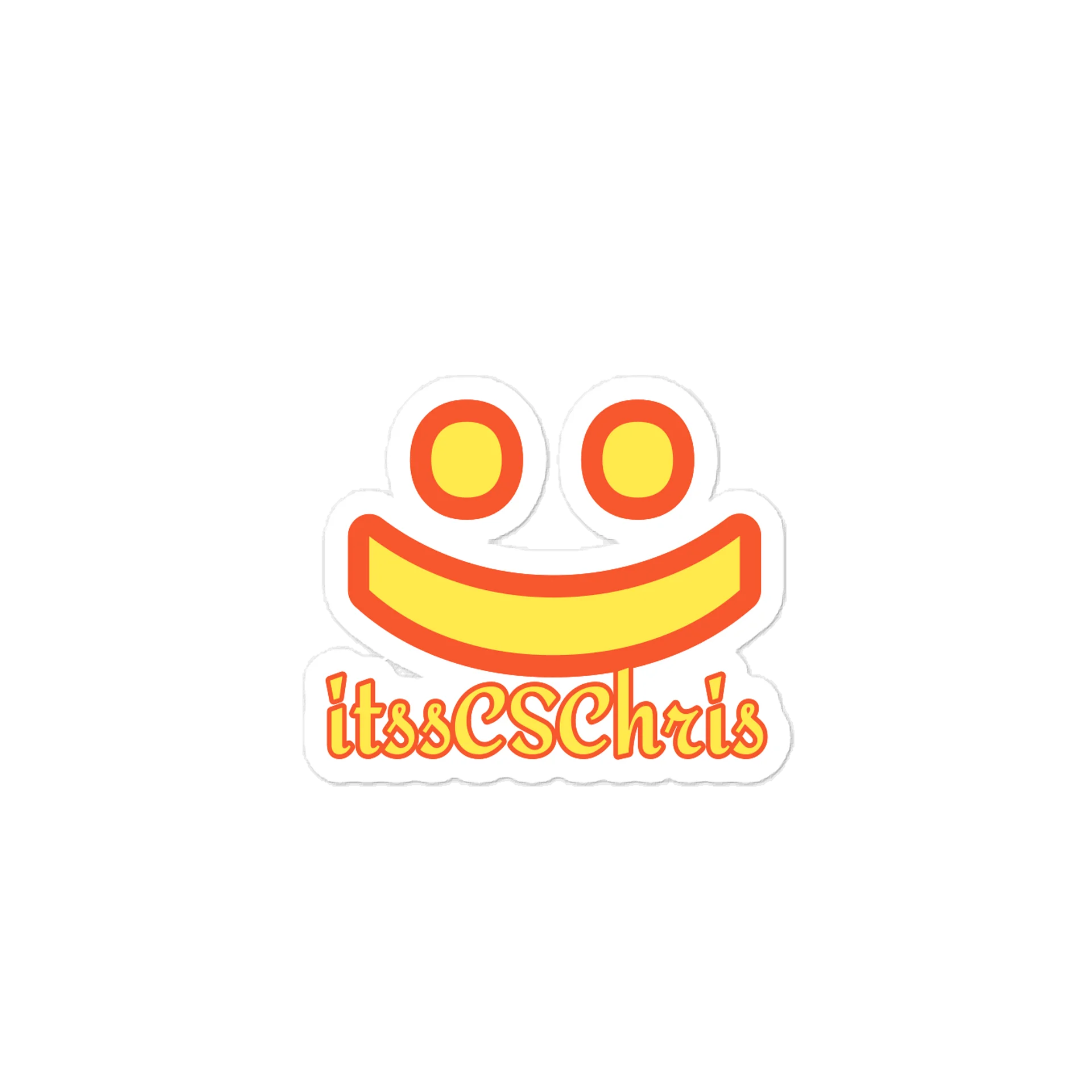 Smiley, itssCSChris Sticker product image (1)