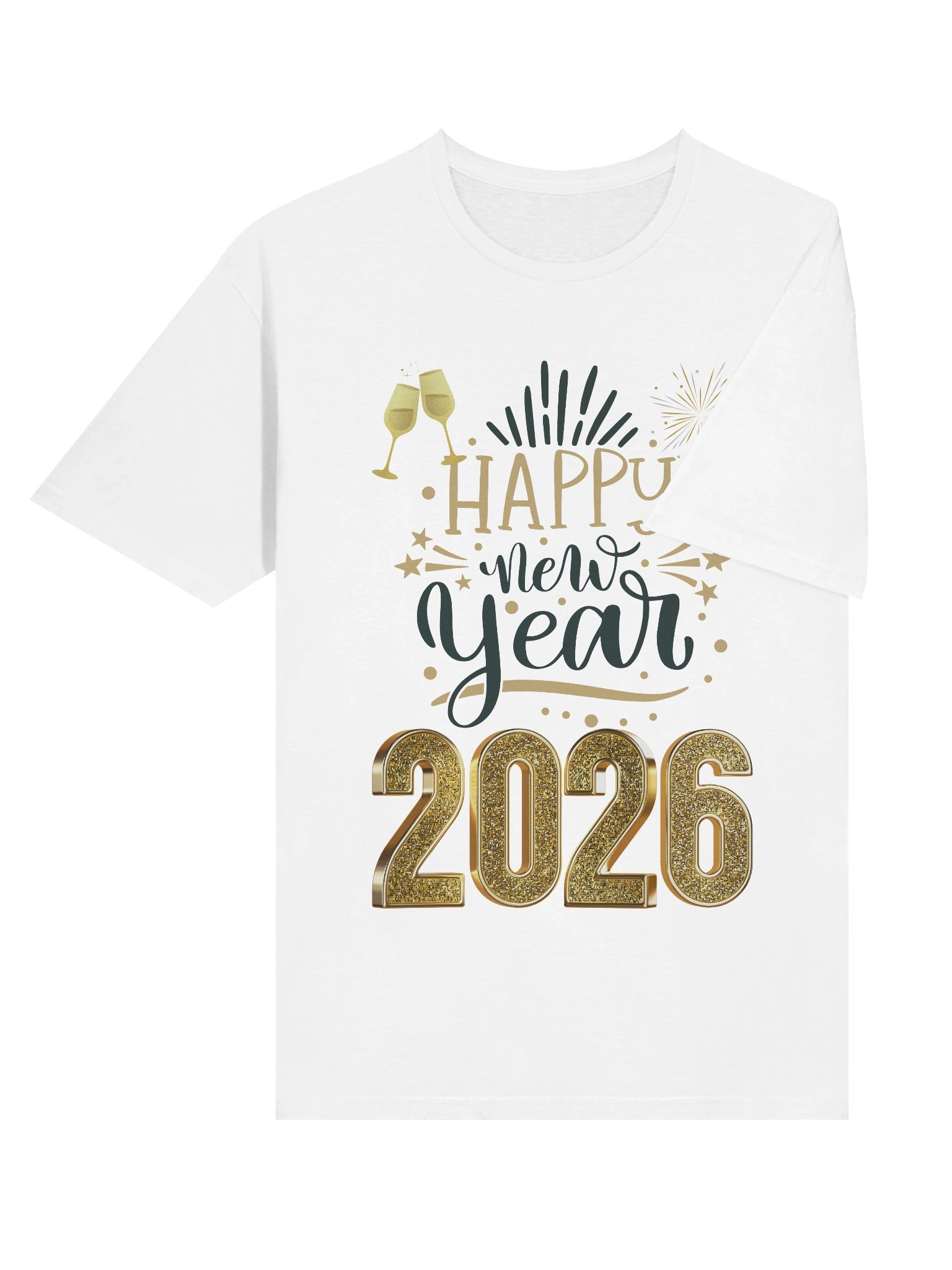 Glittery New Year Celebration T-Shirt product image (6)