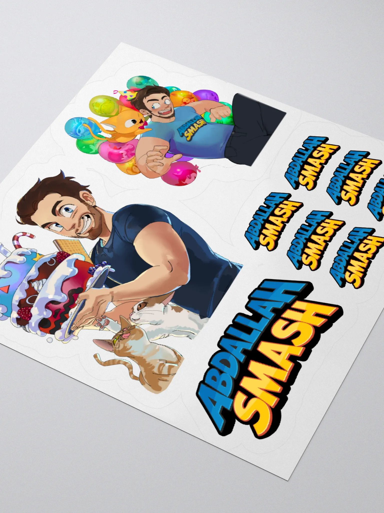 Birthday Bash 2025 Sticker Sheet (Limited Edition) product image (2)