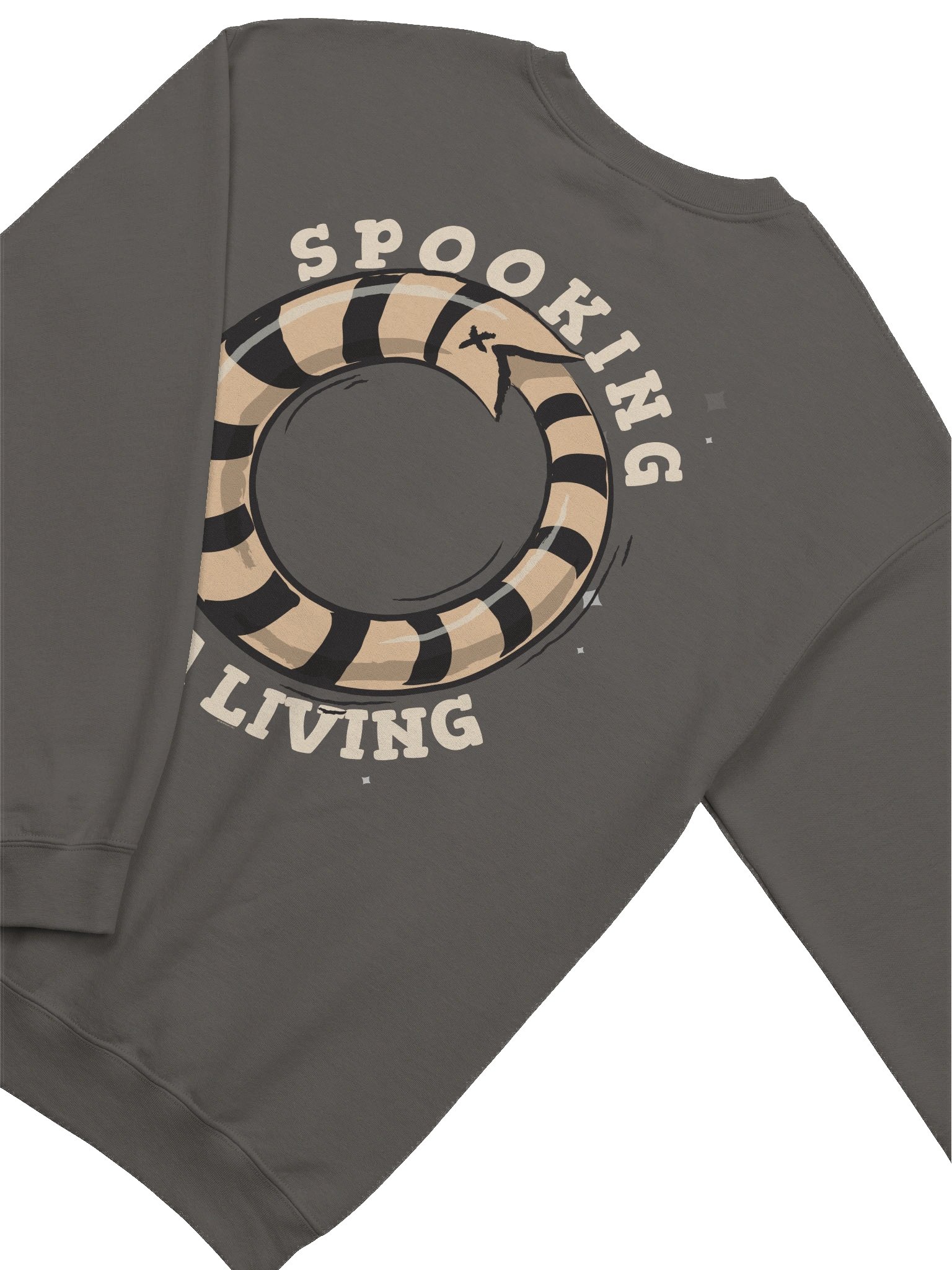 [UM Designs] Spooking For A Living - Unisex Graphic Sweatshirt product image (4)