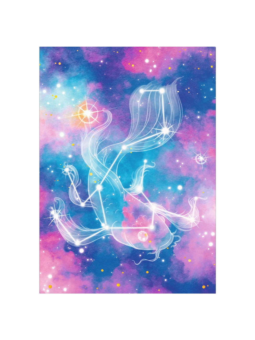 Cotton Candy Galaxy Koi - Print product image (1)