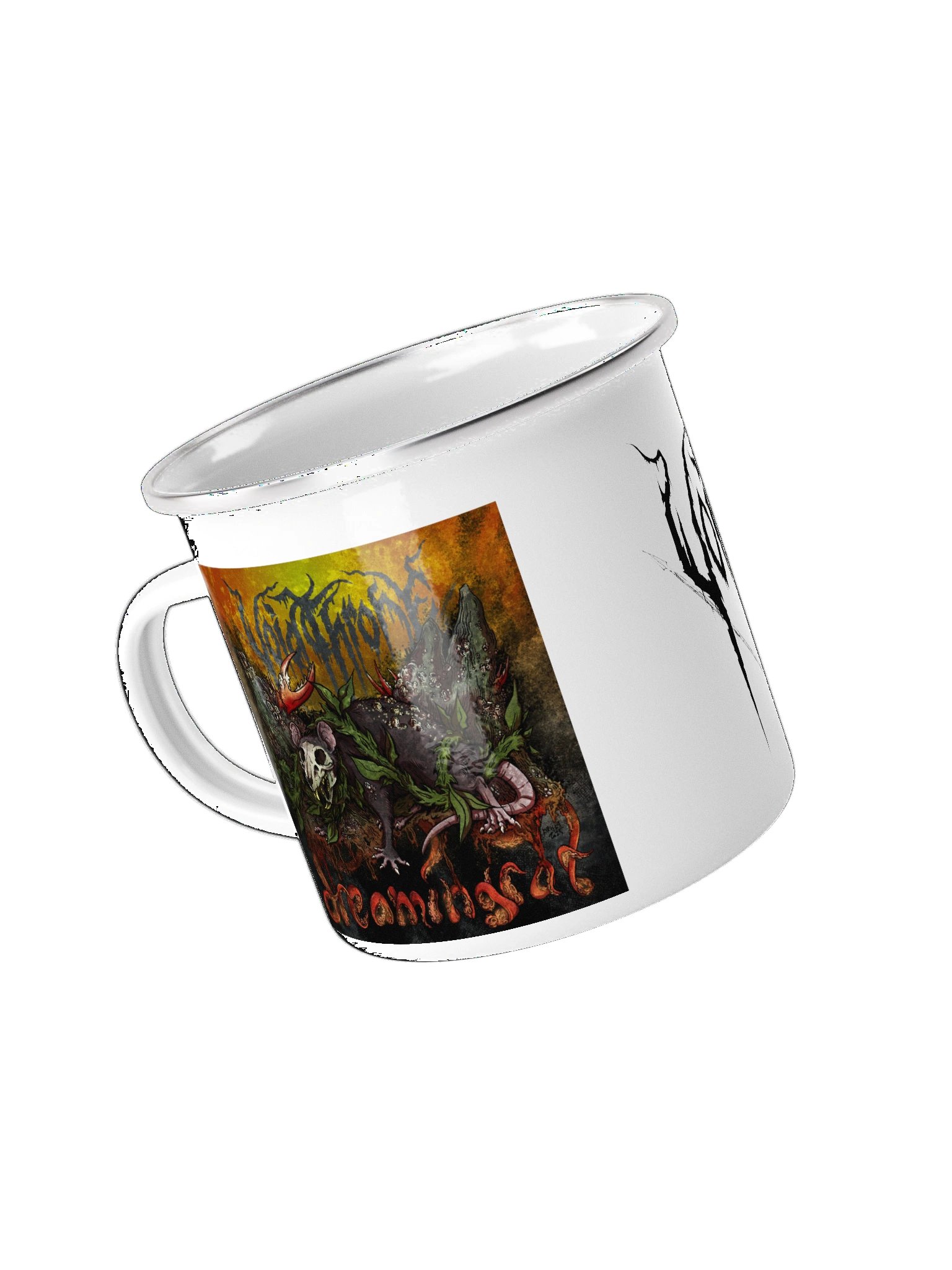 Voidthrone Dreaming Rat metal mug product image (4)