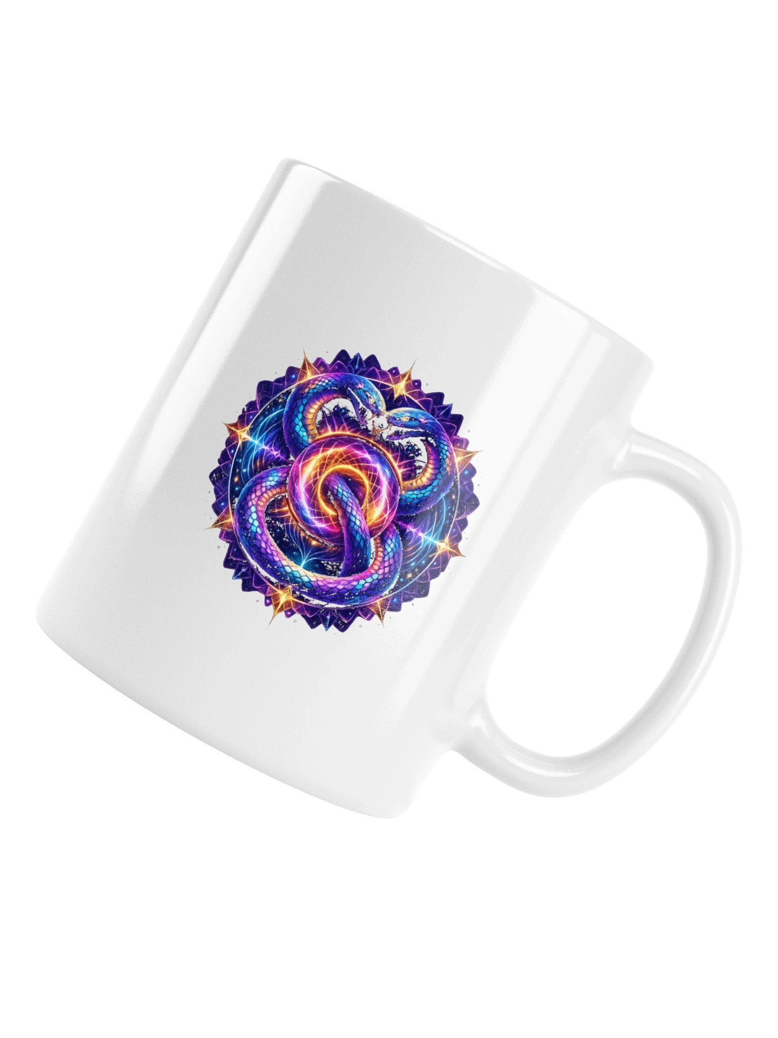 Serpent Infinity Mandala — Mug product image (6)