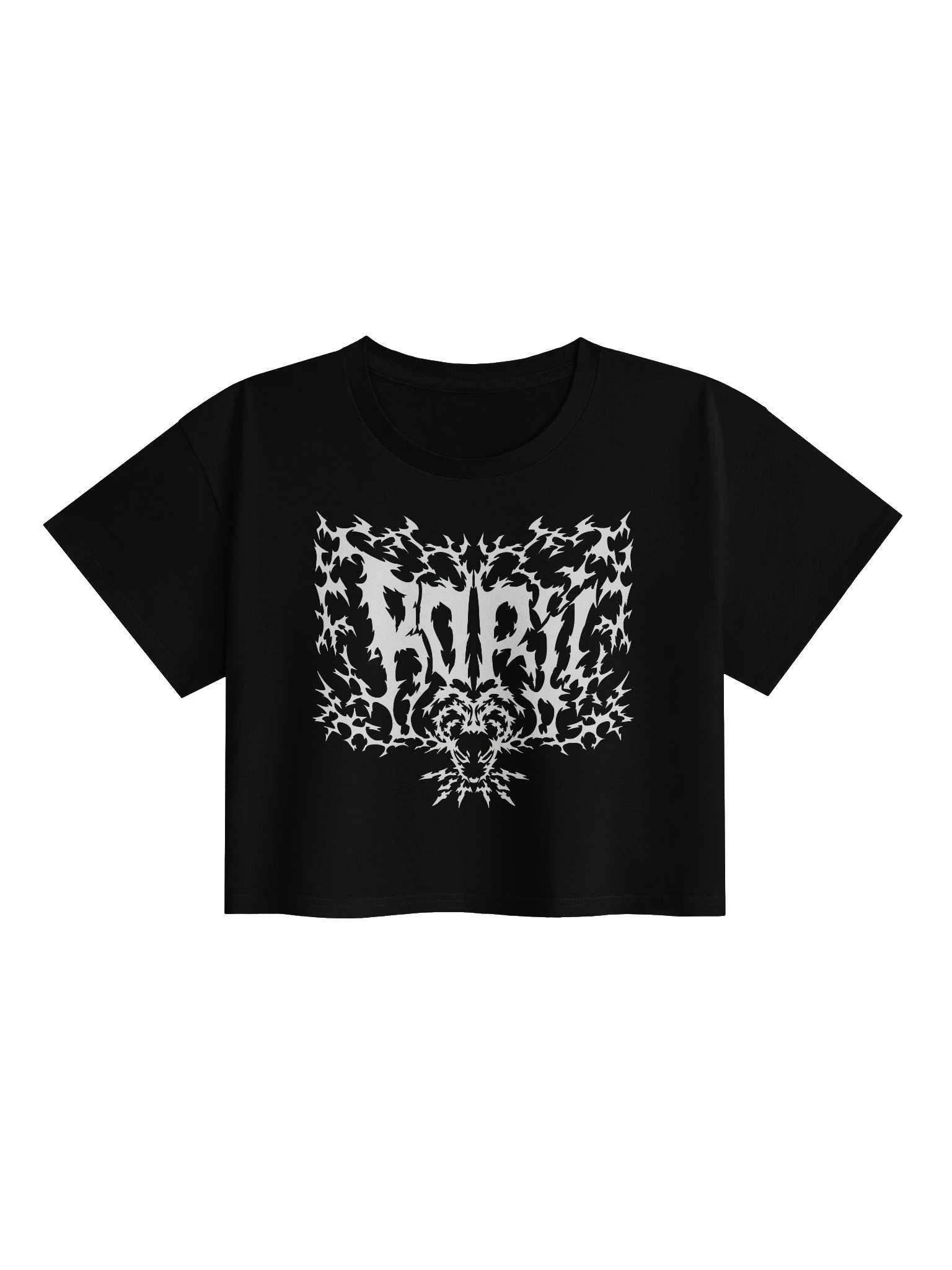 Deathcore Baby Tee (White) product image (1)