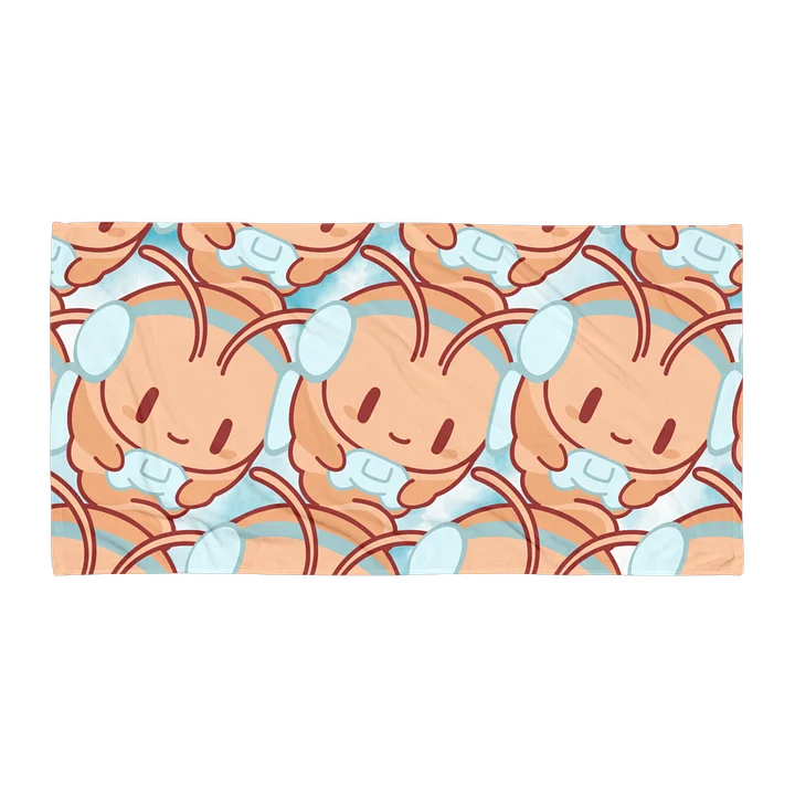 Shrimpy Gamer Beach Towel product image (1)