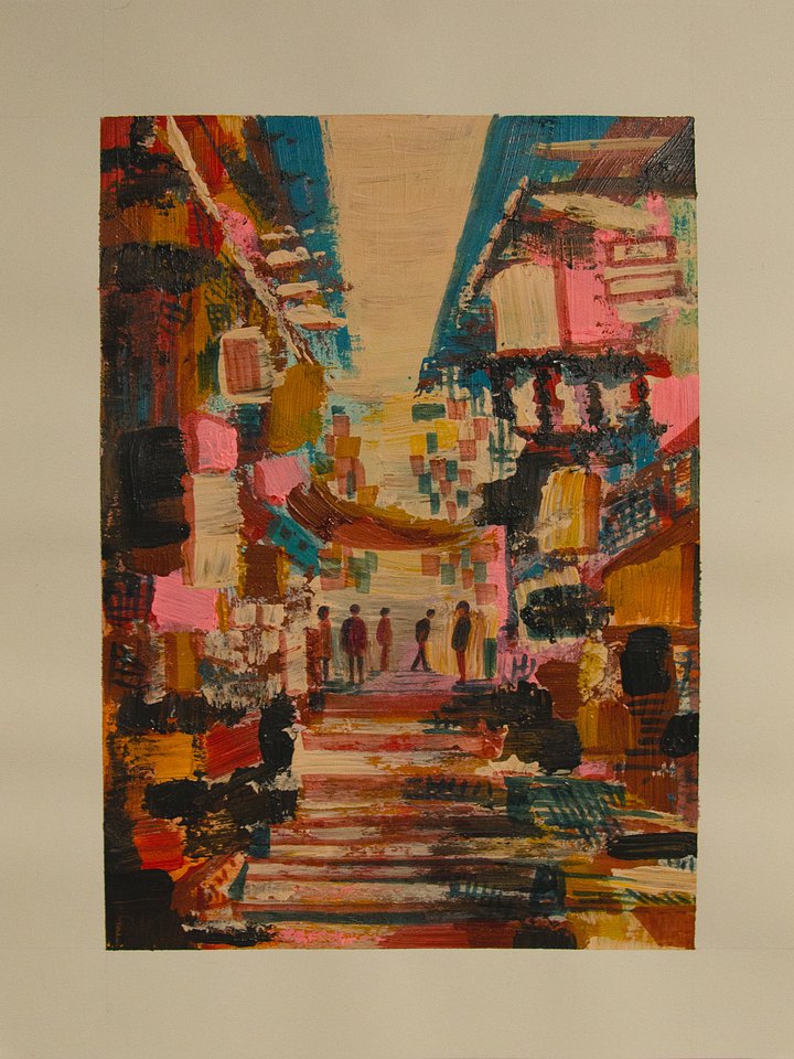 Market Stairs: High Stalls product image (1)