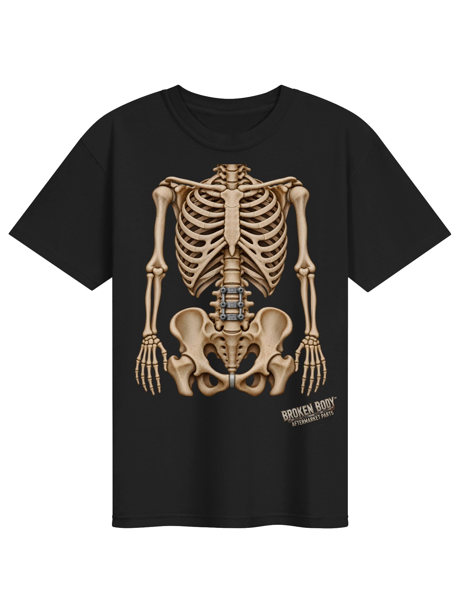 Lumbar Fusion Aftermarket Parts Front & Back Shirt - REBUILD SHOP product image (3)