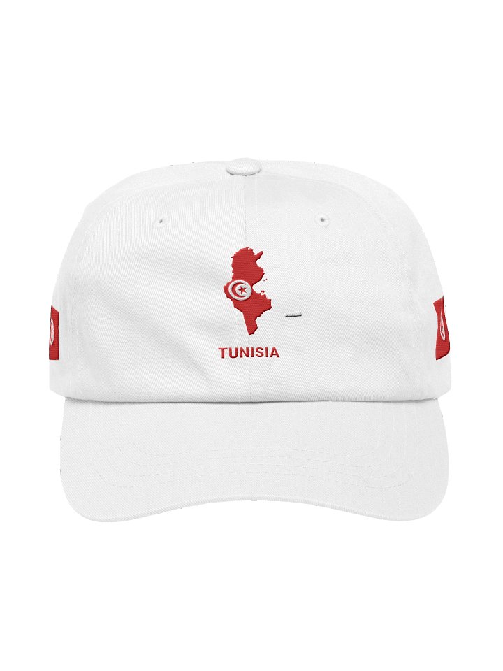 Tunisia 2026 World Cup Flag Dad Hat - Tunisia Soccer Fan Cap - Premium Embroidered Chino Cotton Twill product image (1)