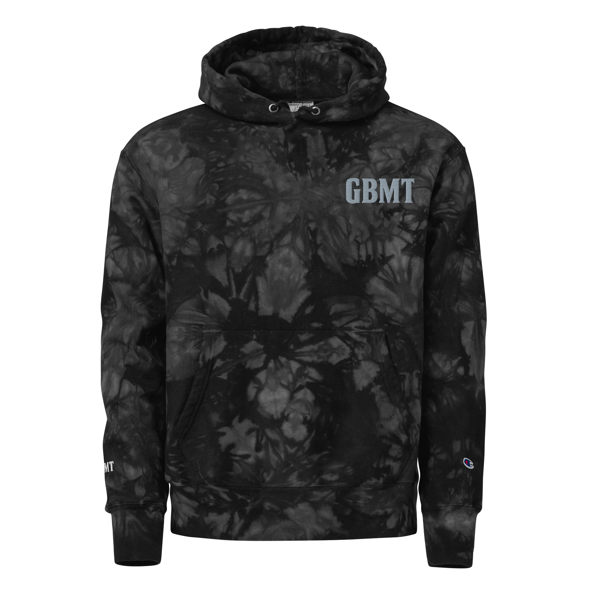 GBMT Premium Tie‑Dye Hoodie – Blackout Edition product image (1)