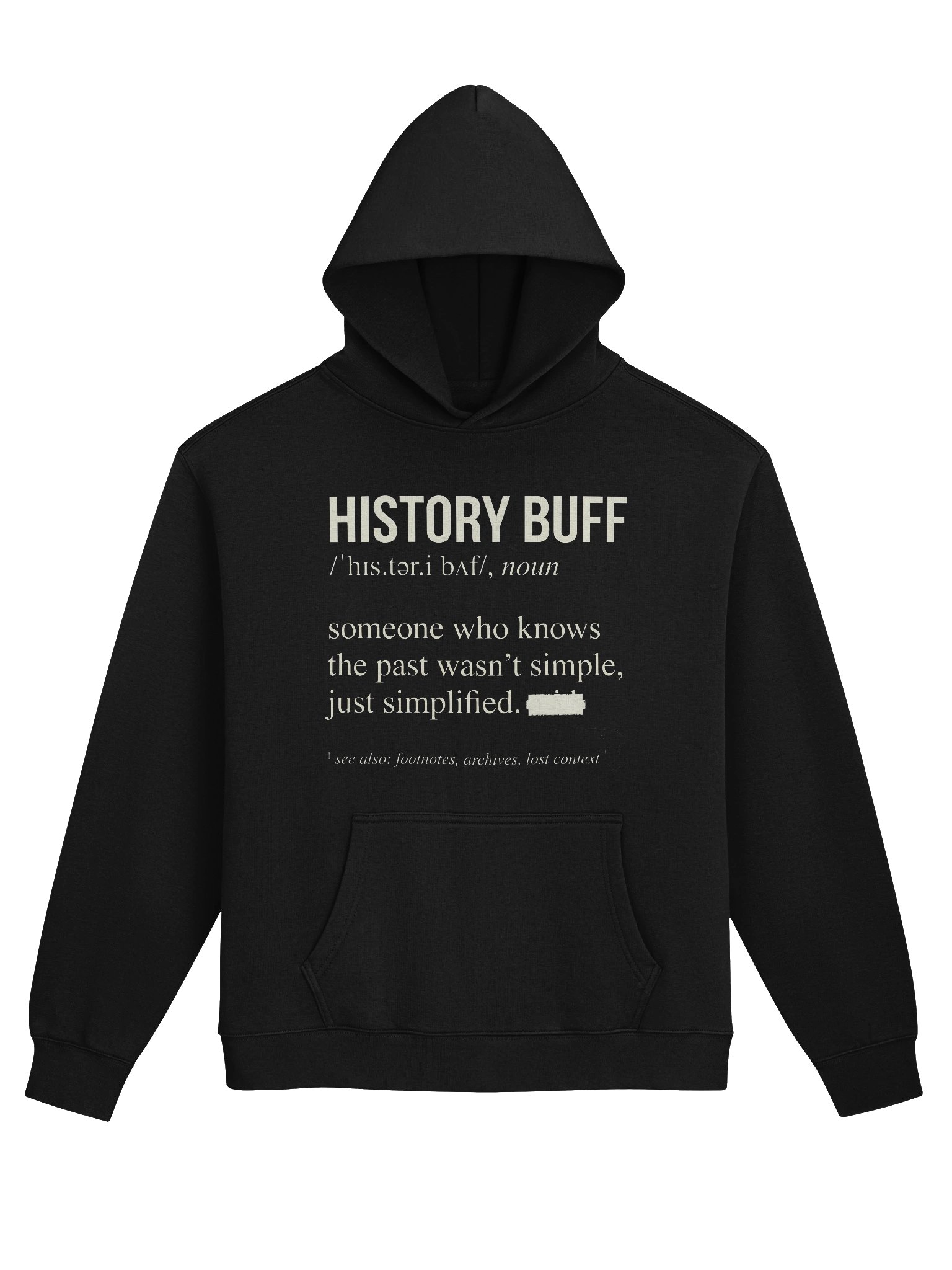 History Buff Definition Hoodie product image (7)
