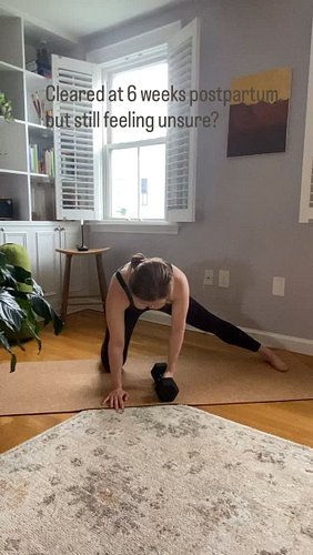 So many moms are told they are “cleared” at 6 weeks postpartum and then feel confused when movement still feels hard, disconn...