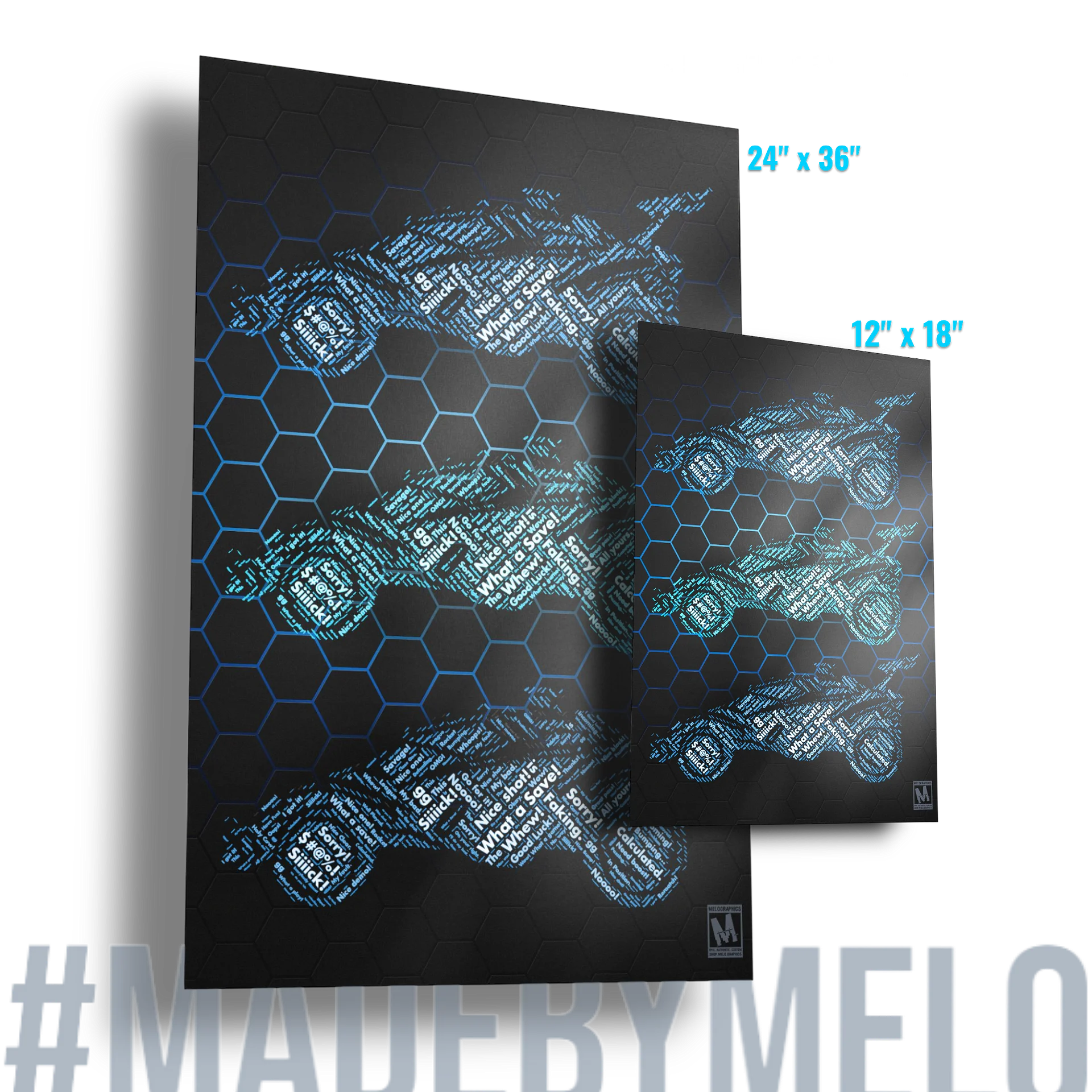 Carball Chatter - Matte Poster | #MadebyMELO product image (1)