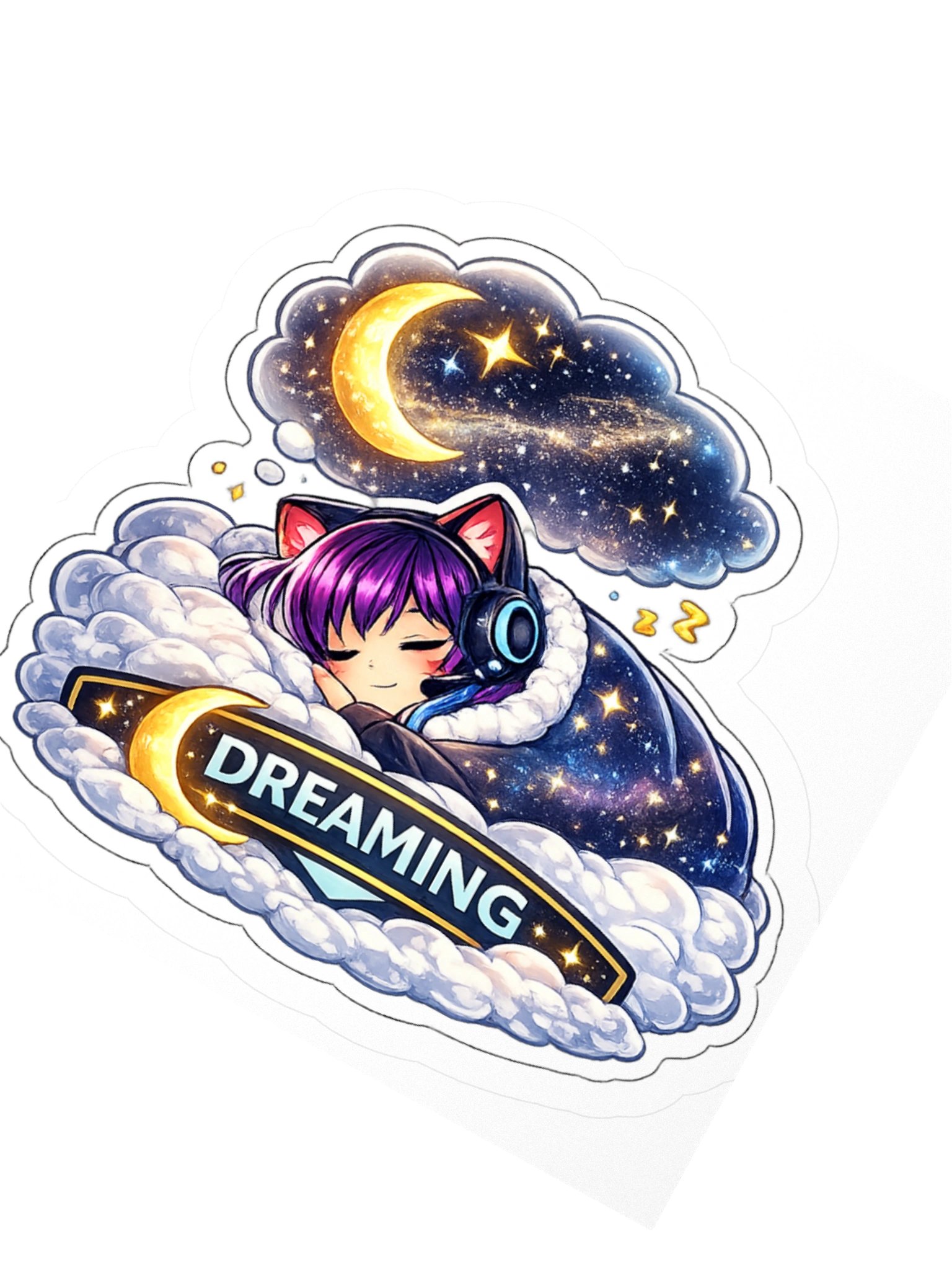 • AKC // Callie Sticker DREAMING | Callie Emote Badge Series product image (2)