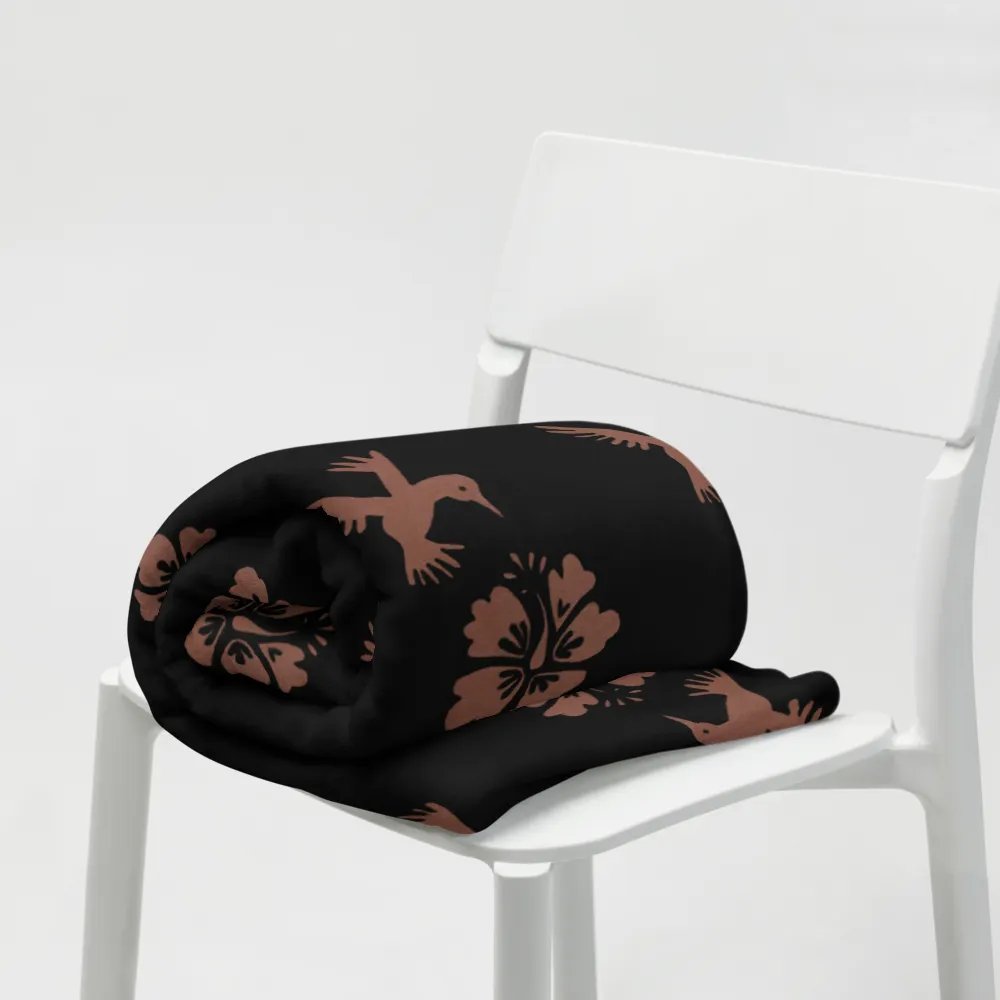 Rose Gold Hummingbird pattern product image (19)