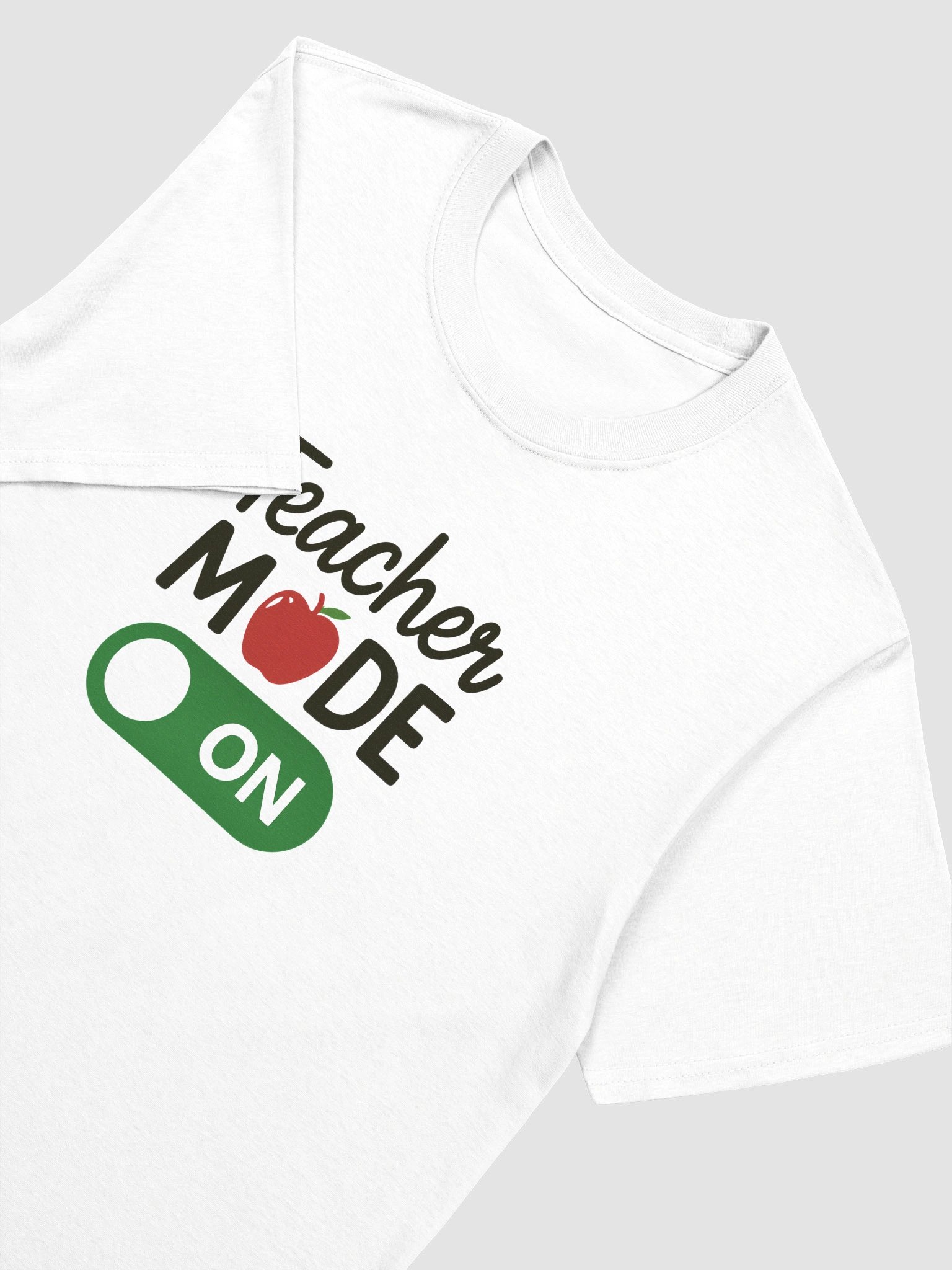 Teacher Mode ON Shirt – Funny Back to School Teacher Gift Tee product image (2)