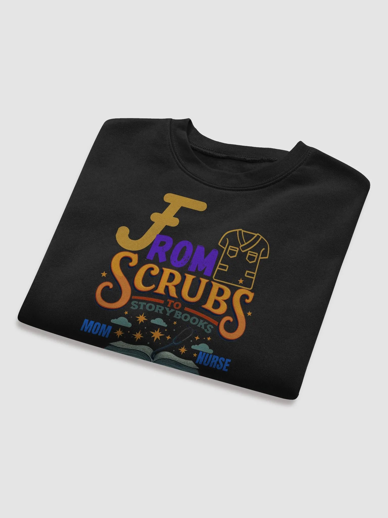 From Scrubs to Storybooks Fleece Crop Sweatshirt product image (31)