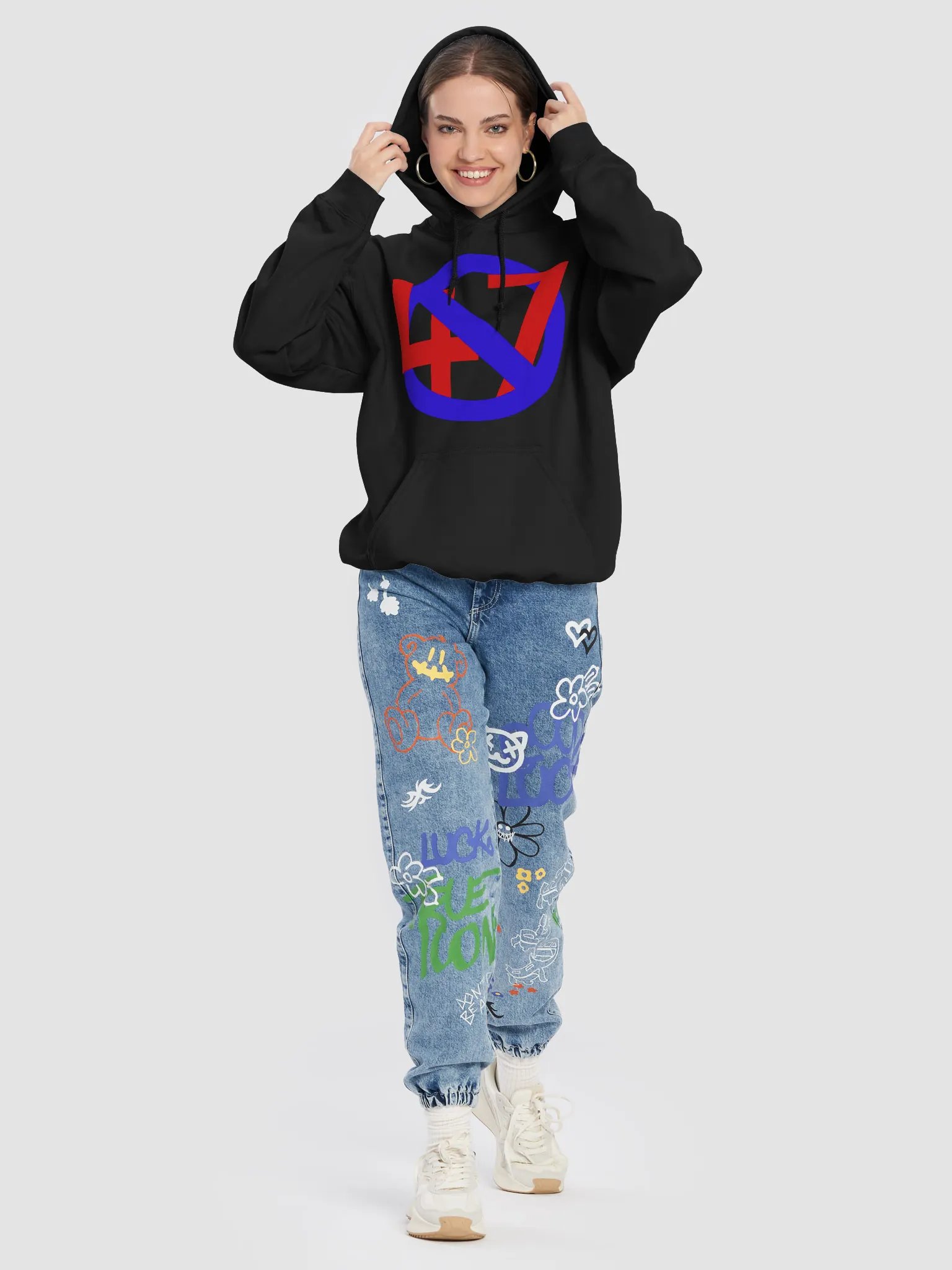 No 47 Gildan Classic Hoodie product image (8)
