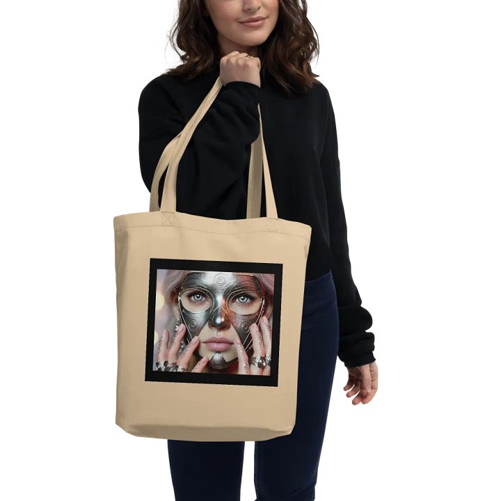Ornate Metallic Mask Tote Bag product image (2)