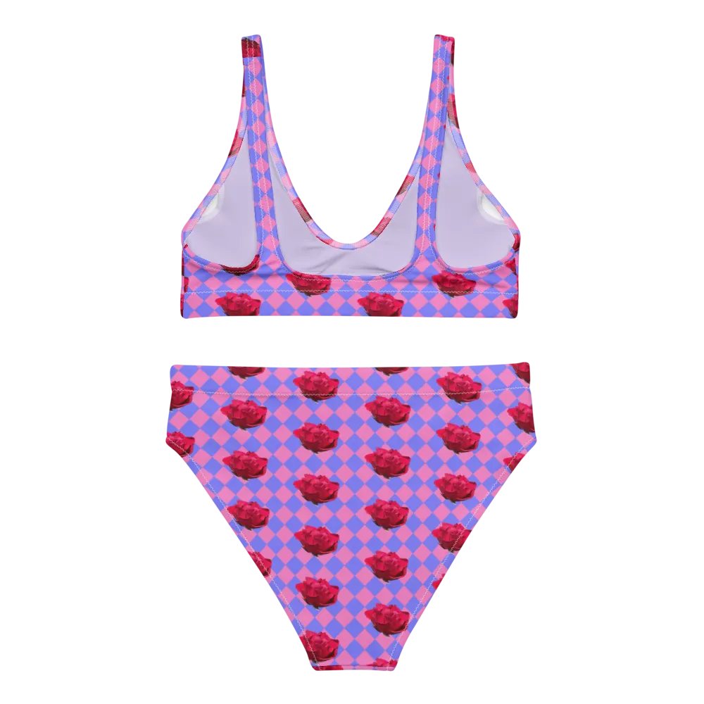 Rosy bikini {melon and periwinkle} product image (4)