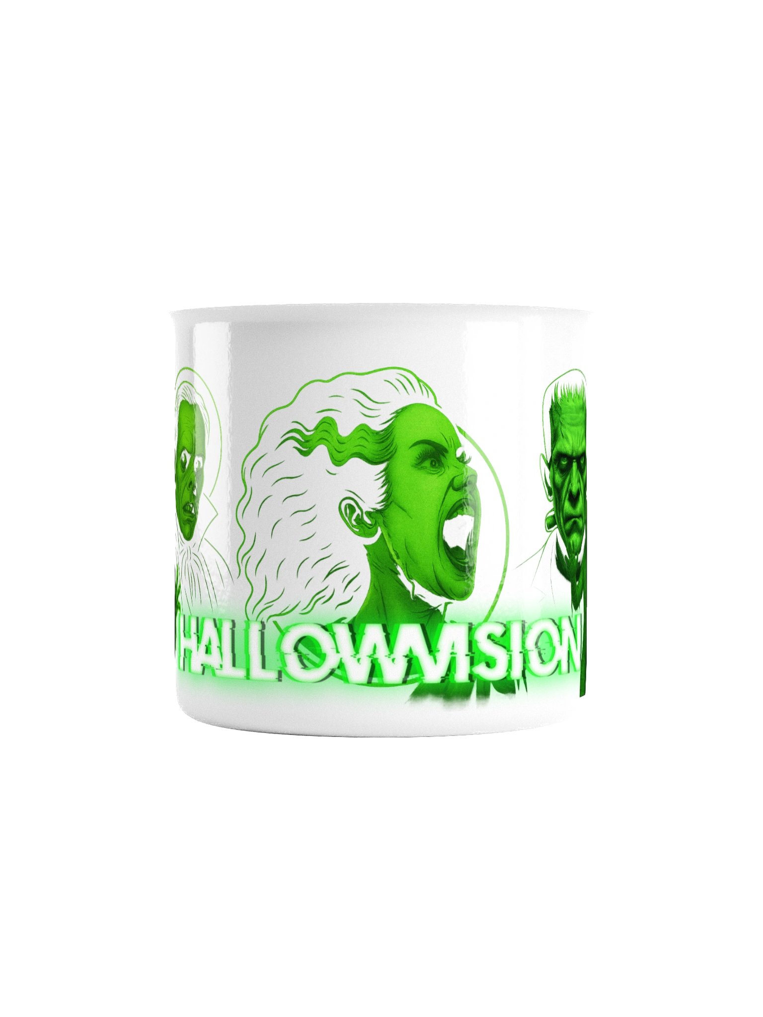 "HALLOWVISION" Enamel Mug product image (2)