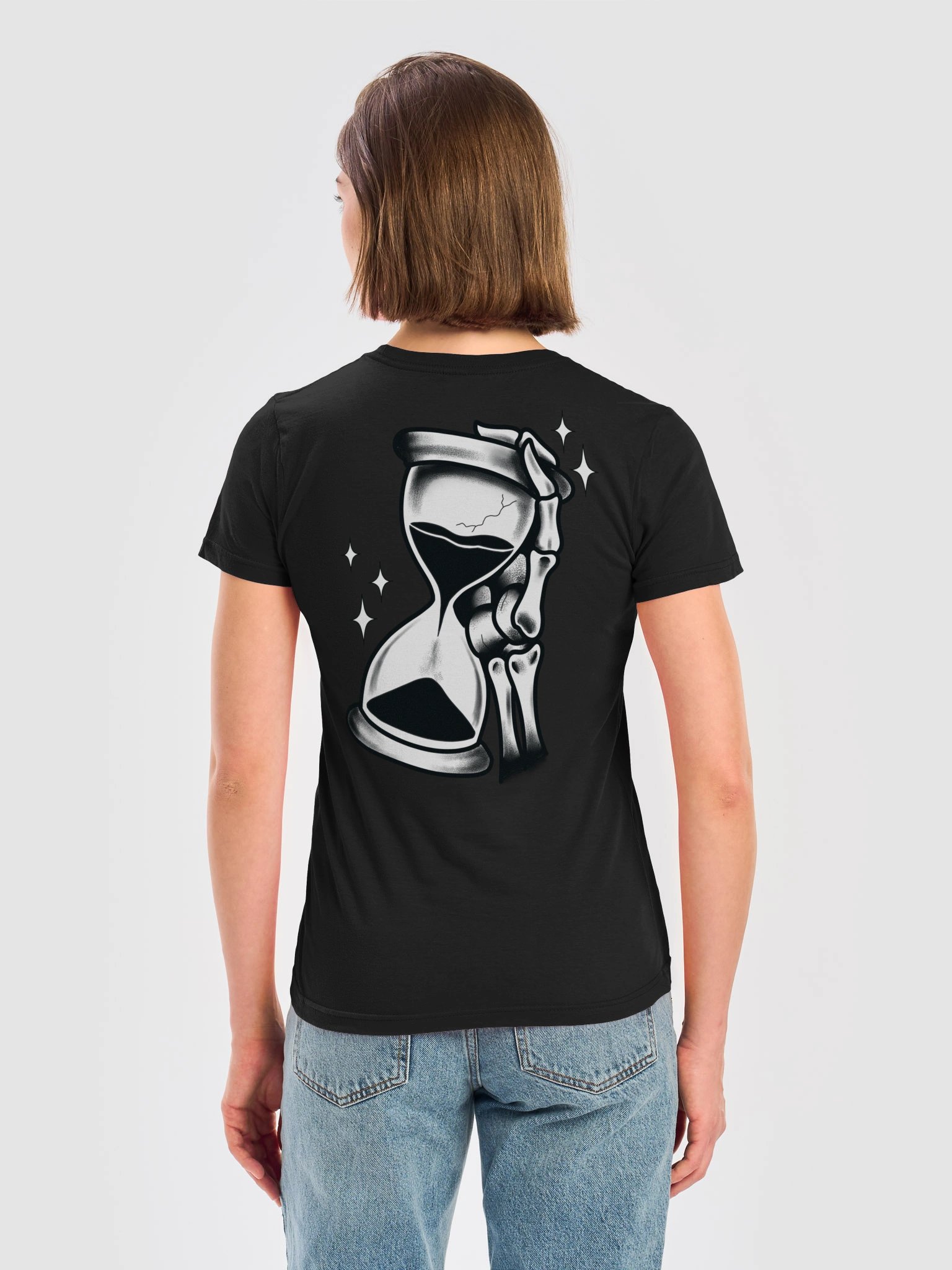 Hourglass Contrast Graphic Women's Tee product image (3)