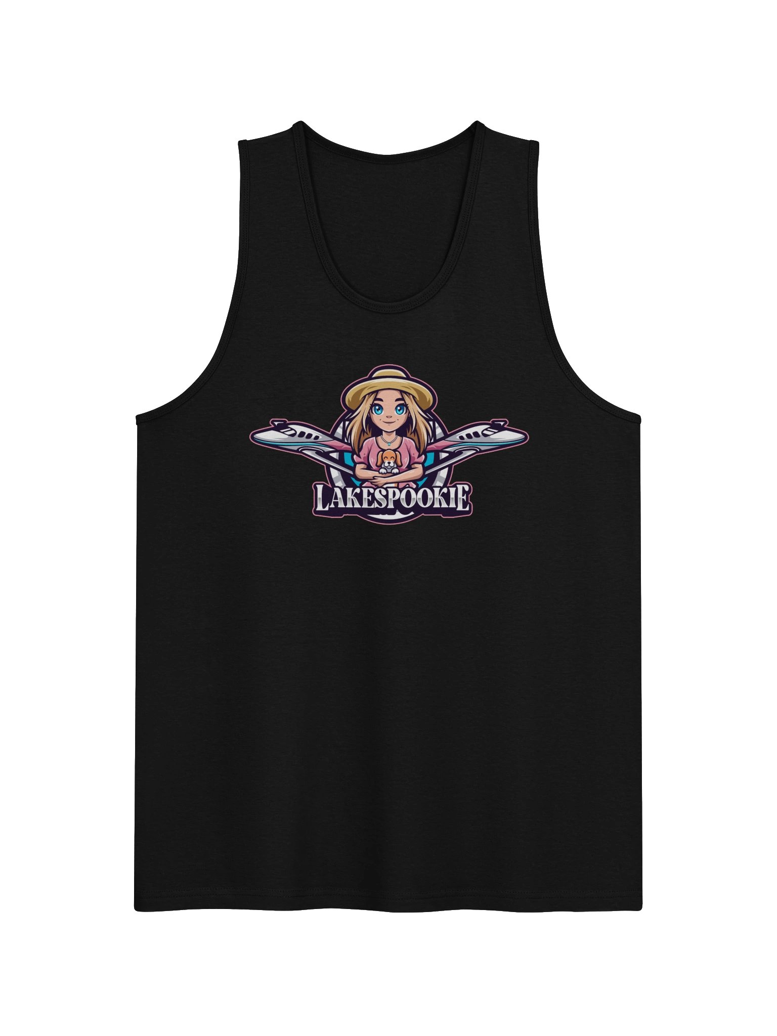 Lakespookie Classic Logo Men's Premium Tank Top product image (7)