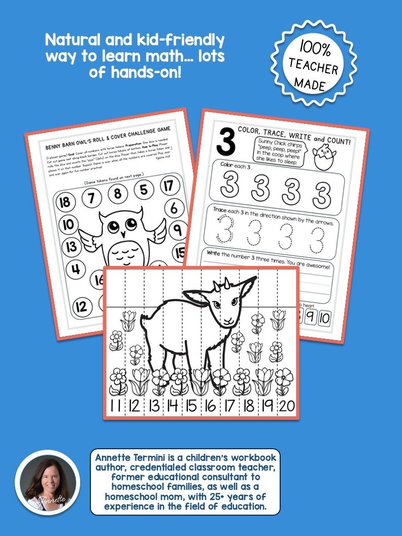 Kindergarten Full Year Math (Instant Download) product image (2)